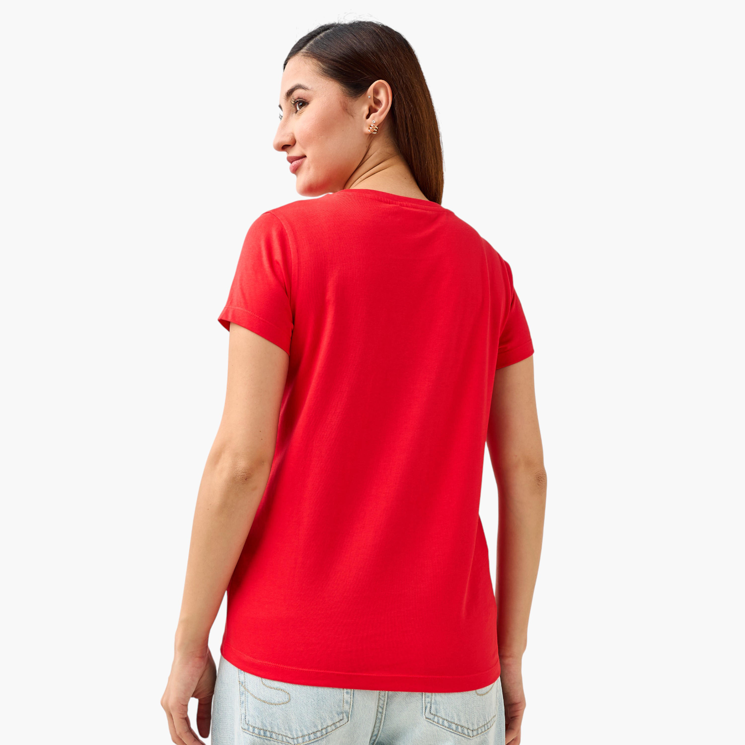 تيشيرت قطن من جامعة هارفارد-women-clothing-tshirts-image-5