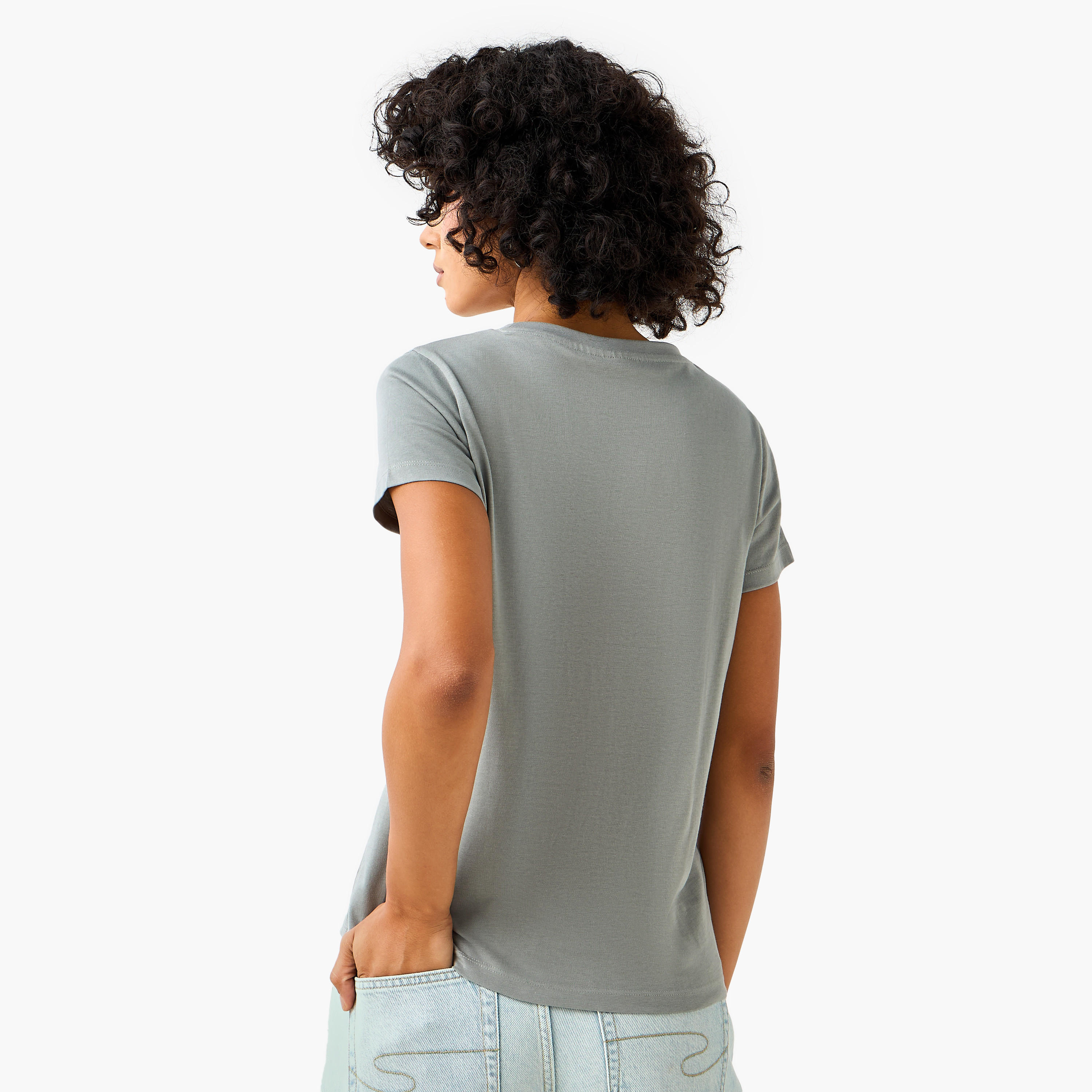Garfield Cotton T-shirt-women-clothing-tshirts-image-5