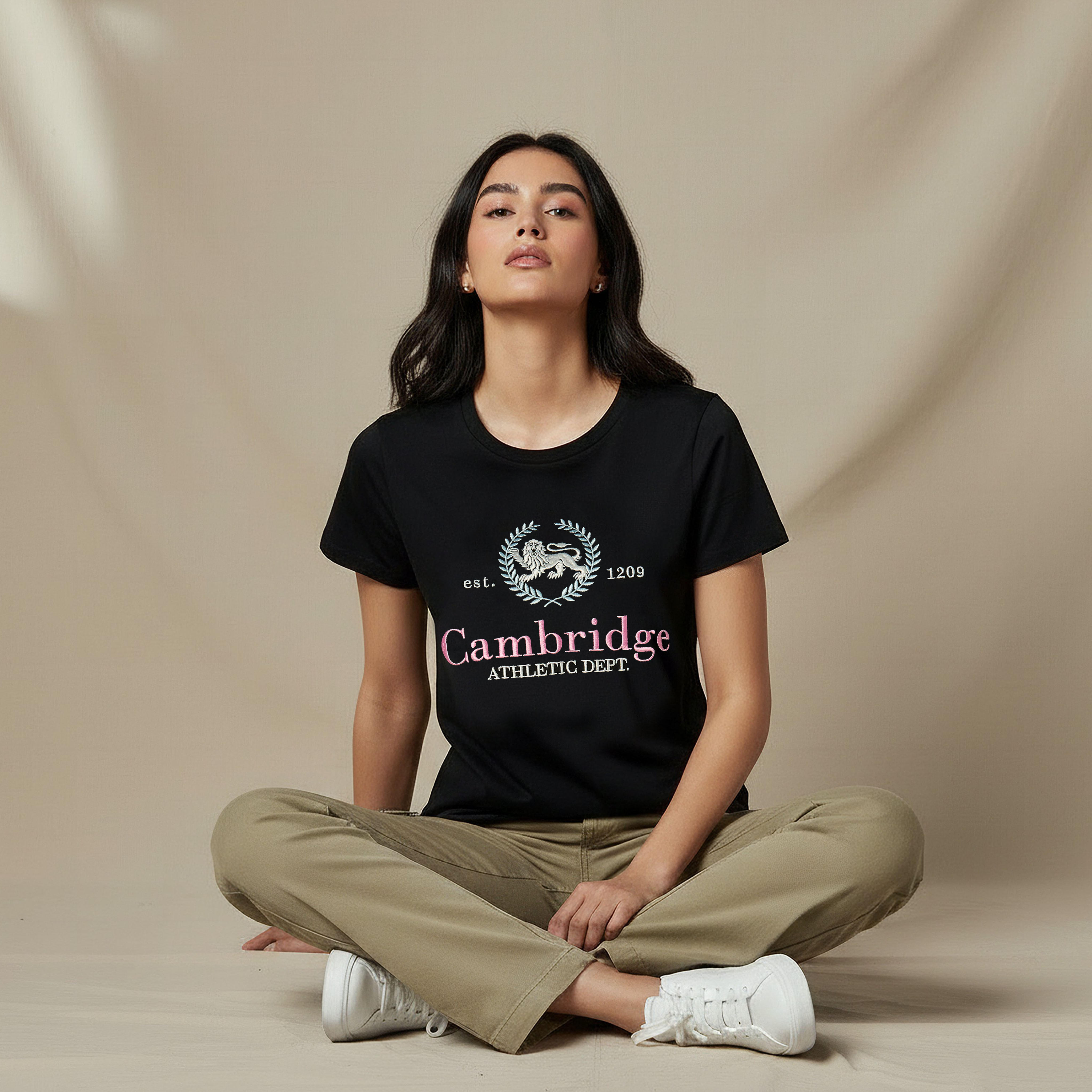 Cambridge University Cotton T-shirt-women-clothing-tshirts-image-5