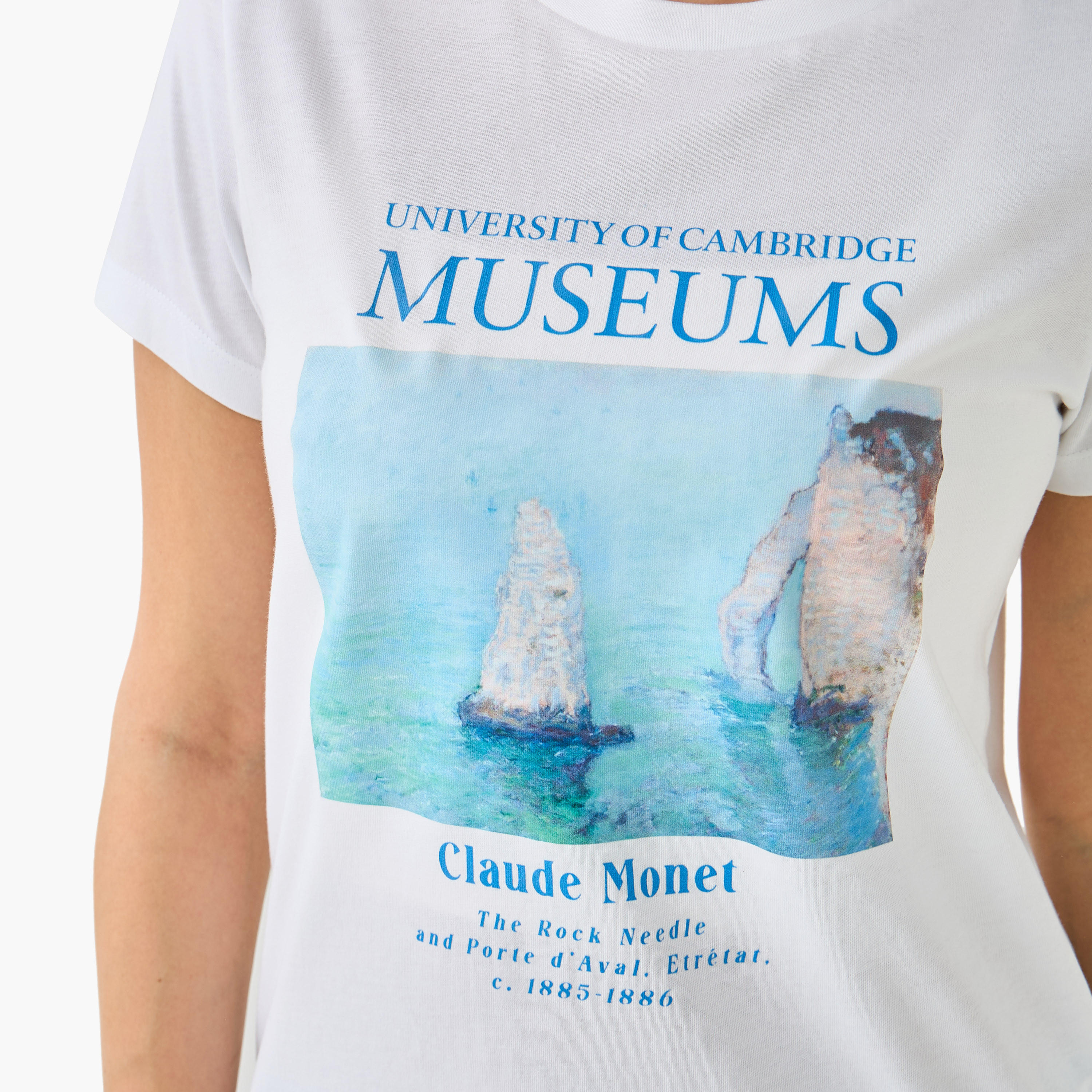 Claude Monet Cotton T-shirt-women-clothing-tshirts-image-5