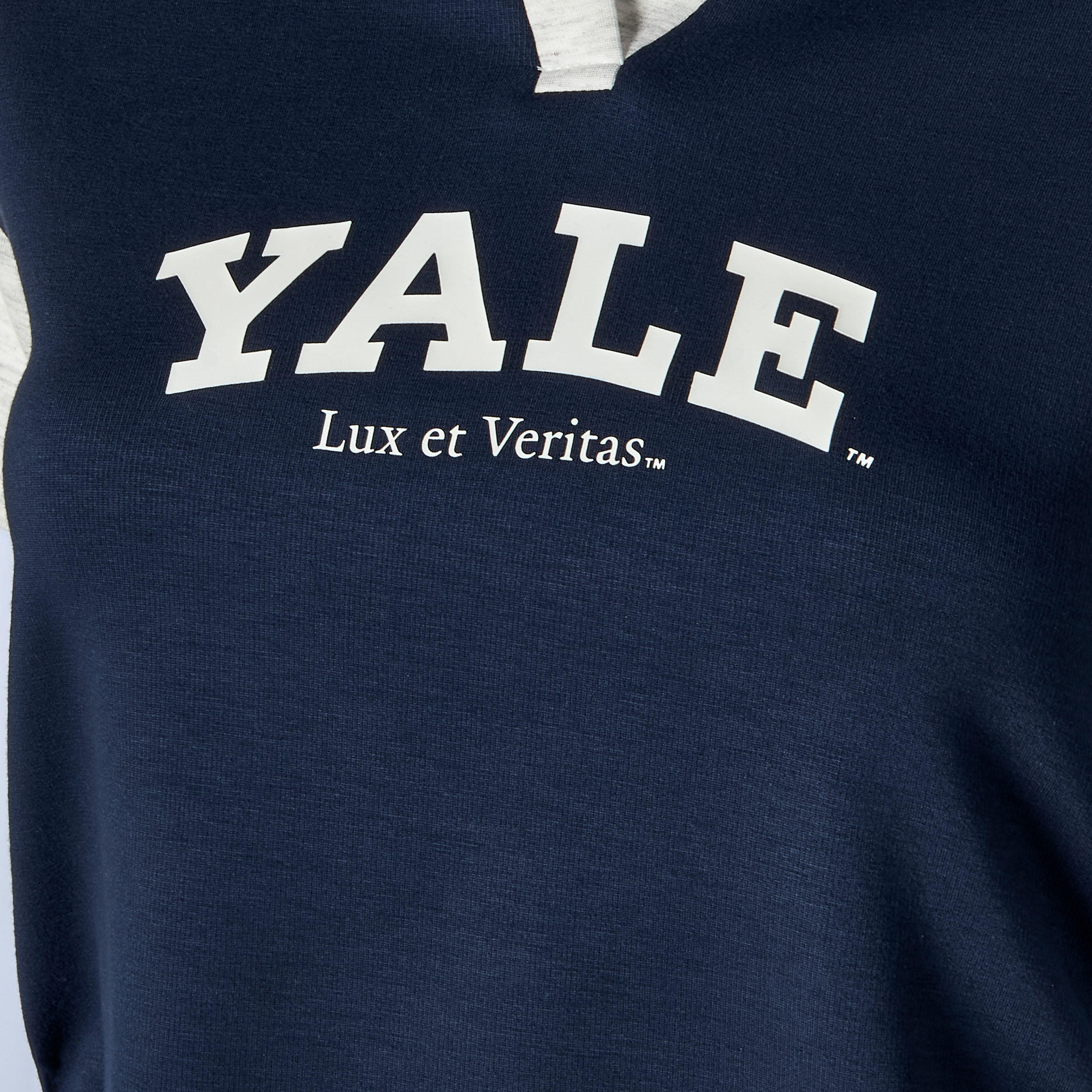 T-shirt with Yale Print-women-clothing-tshirts-image-2