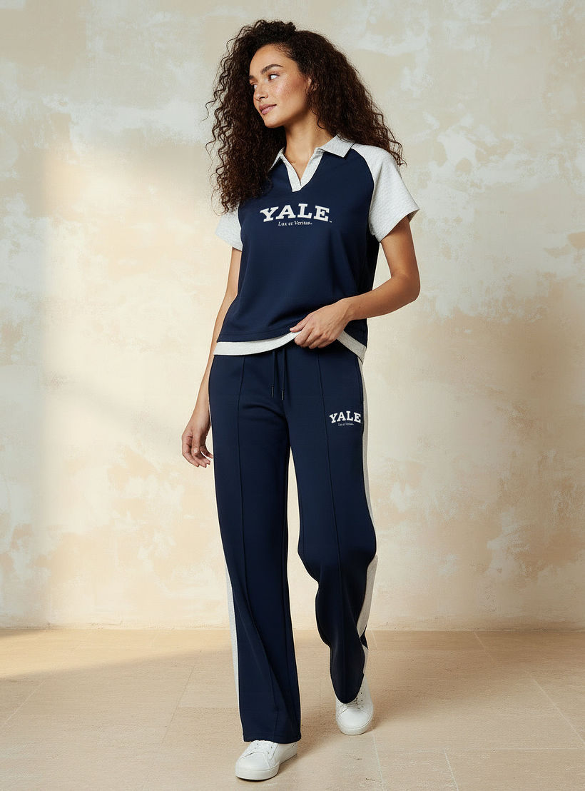 T-shirt with Yale Print-women-clothing-tshirts-image-3