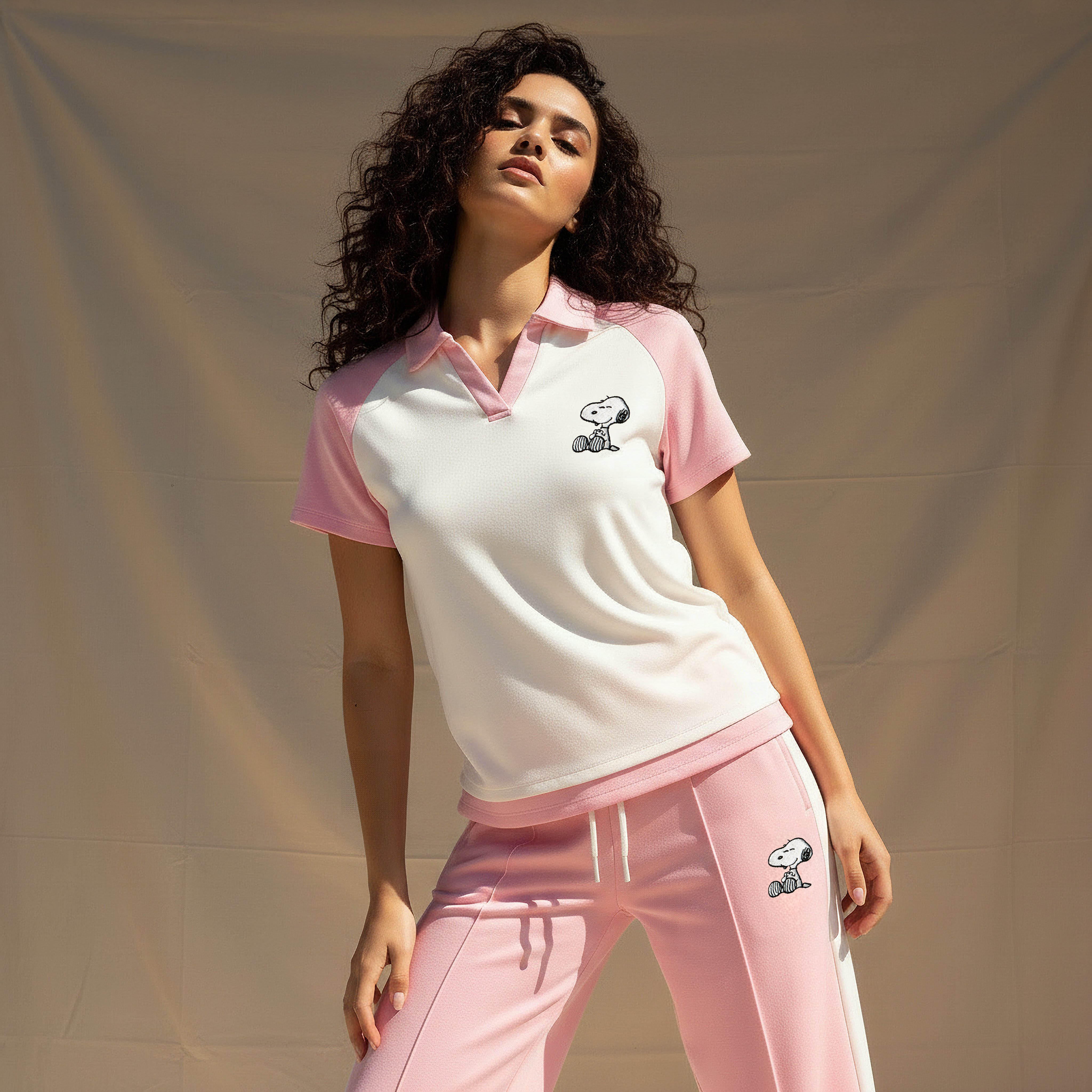 تيشيرت بتطريز سنوبي-women-clothing-tshirts-image-1
