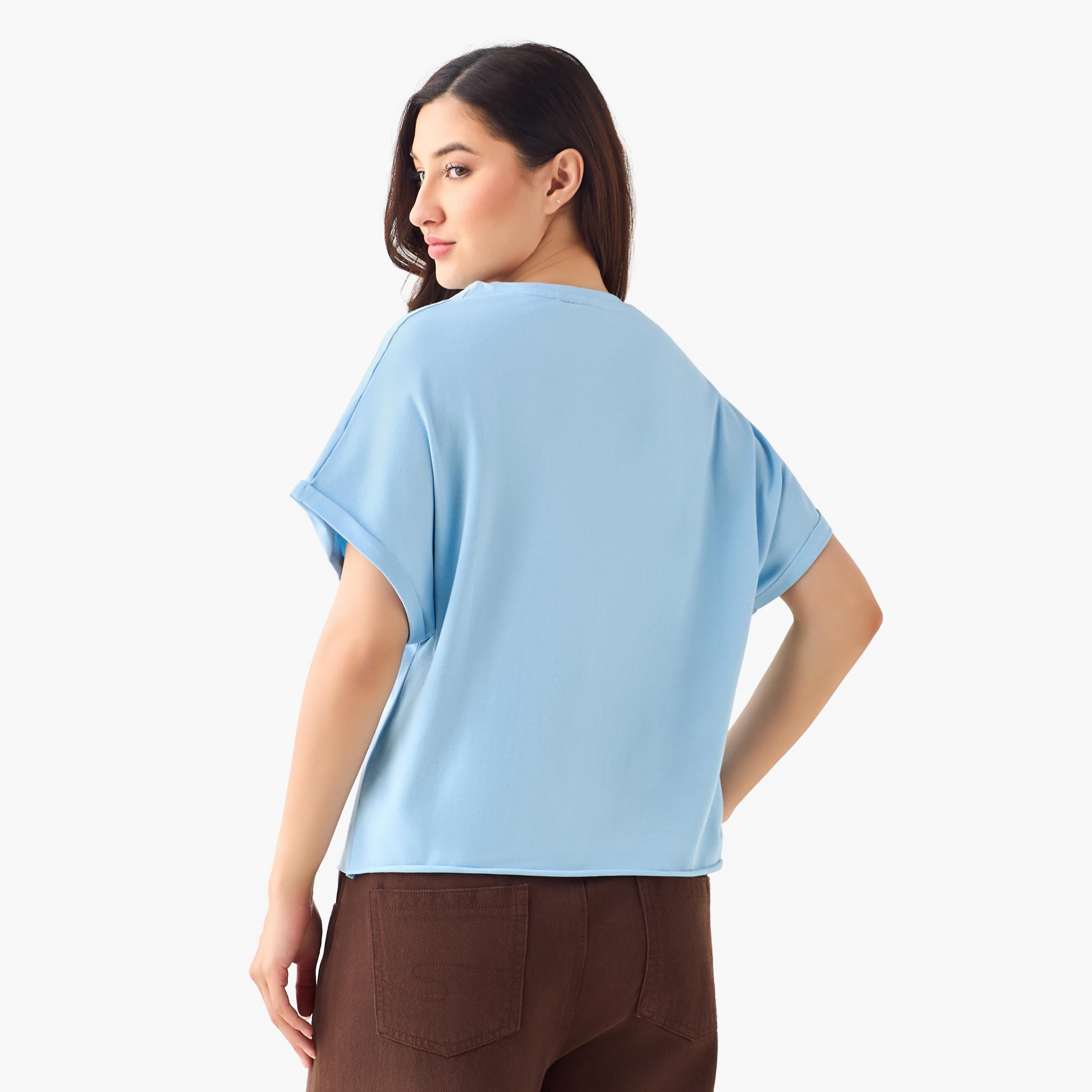 تيشيرت بطبعات جارفيلد-women-clothing-tshirts-image-4