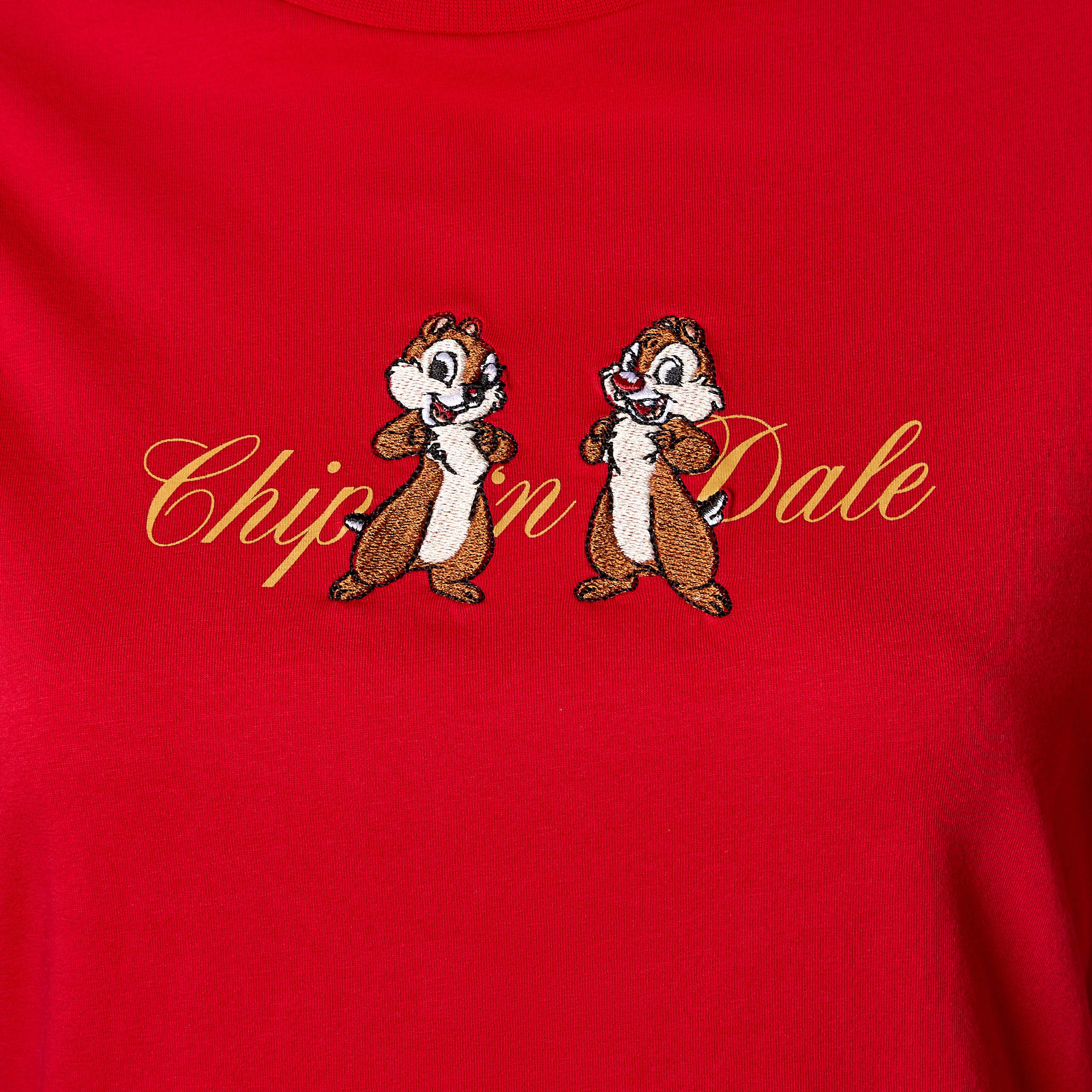 T-shirt with Chip 'n' Dale Embroidery-women-clothing-tshirts-image-2