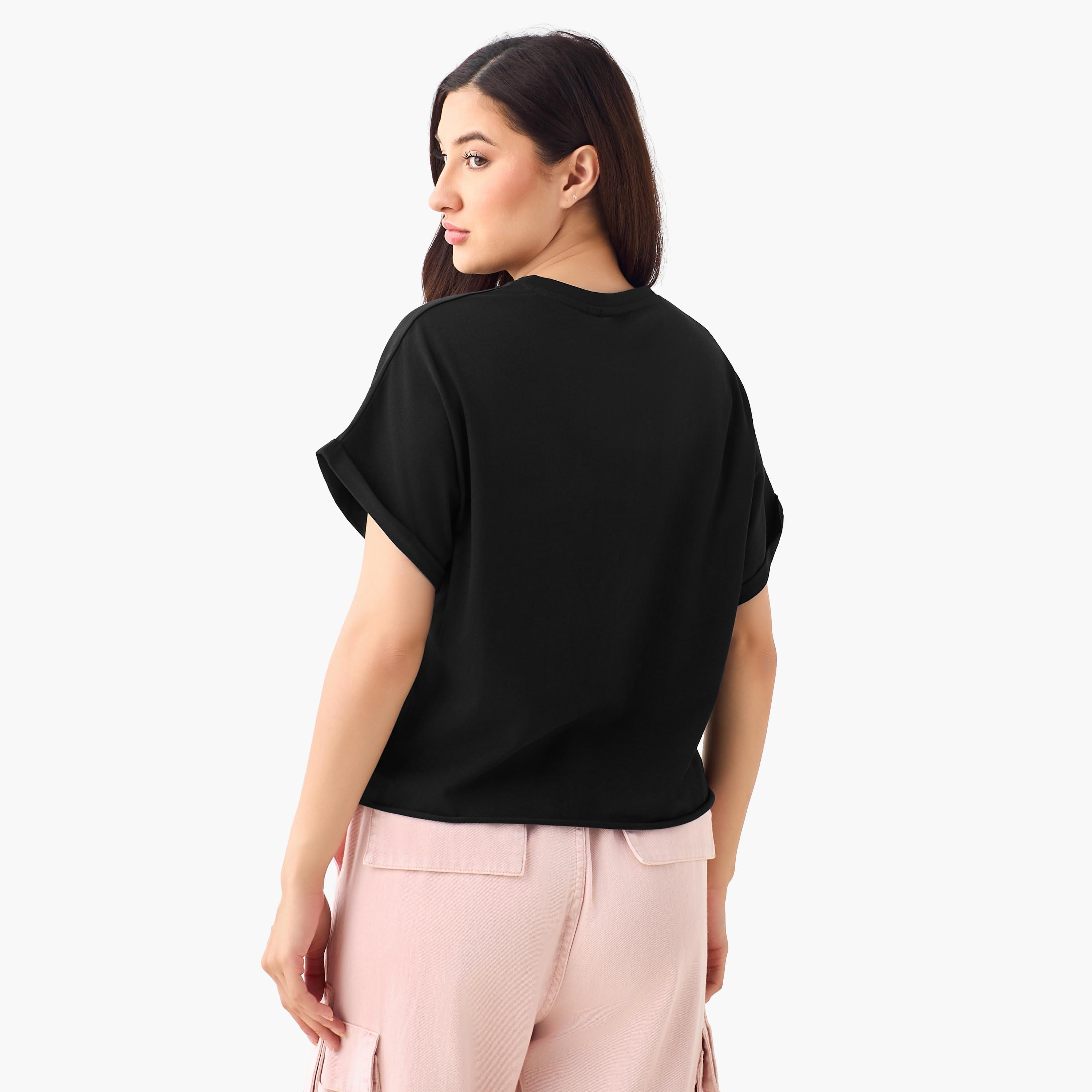 T-shirt with Hello Kitty Print-women-clothing-tshirts-image-5