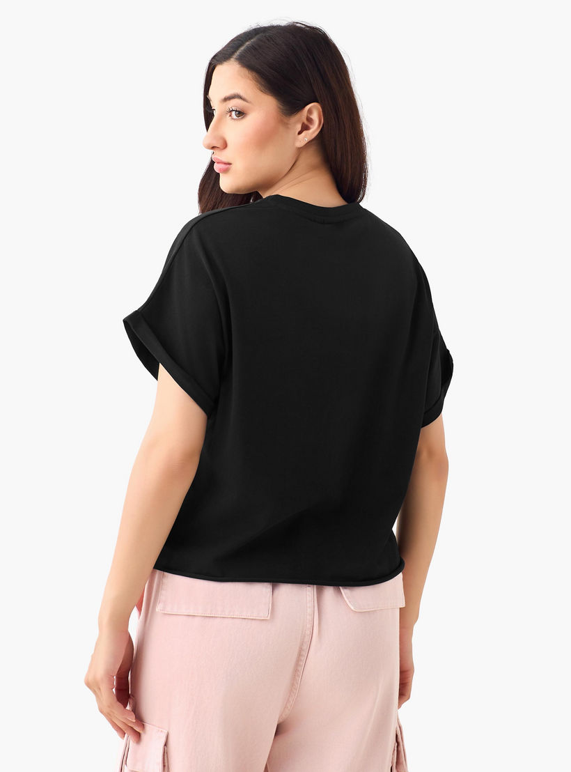 T-shirt with Hello Kitty Print-women-clothing-tshirts-image-5