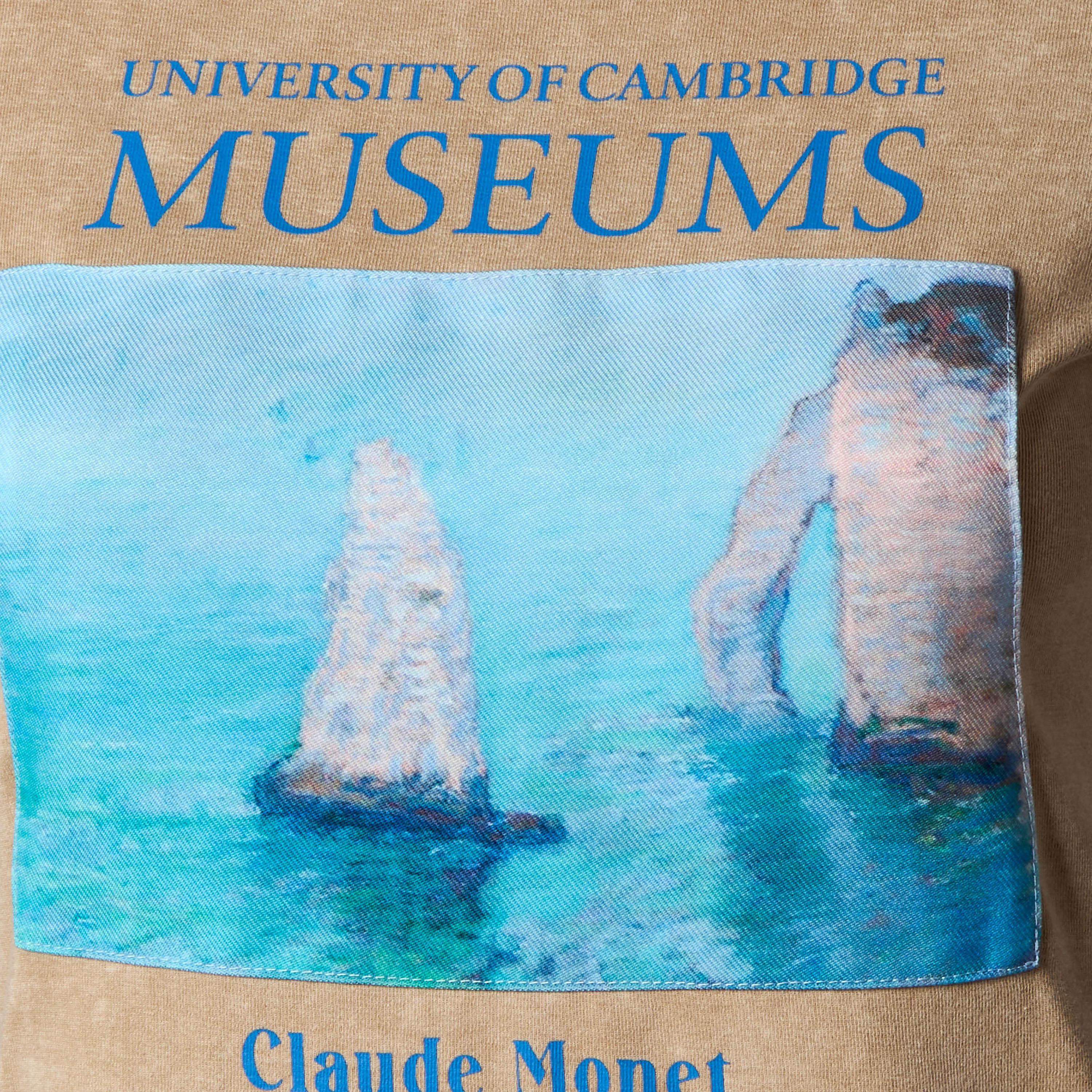 Slim Fit T-shirt with Claude Monet Print-women-clothing-tshirts-image-2