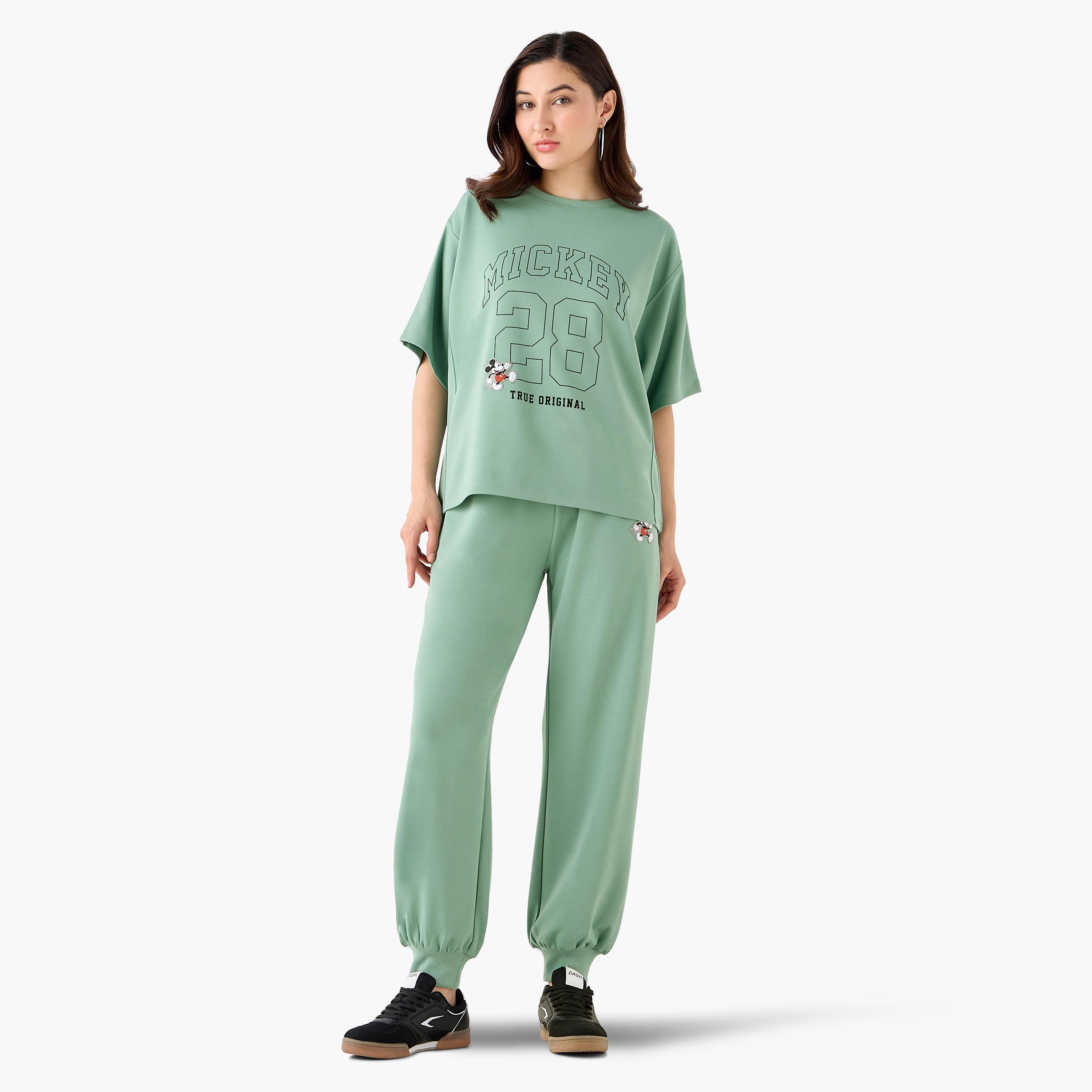 Mid-Rise Joggers with Mickey Mouse Print-women-clothing-bottoms-joggers-image-4