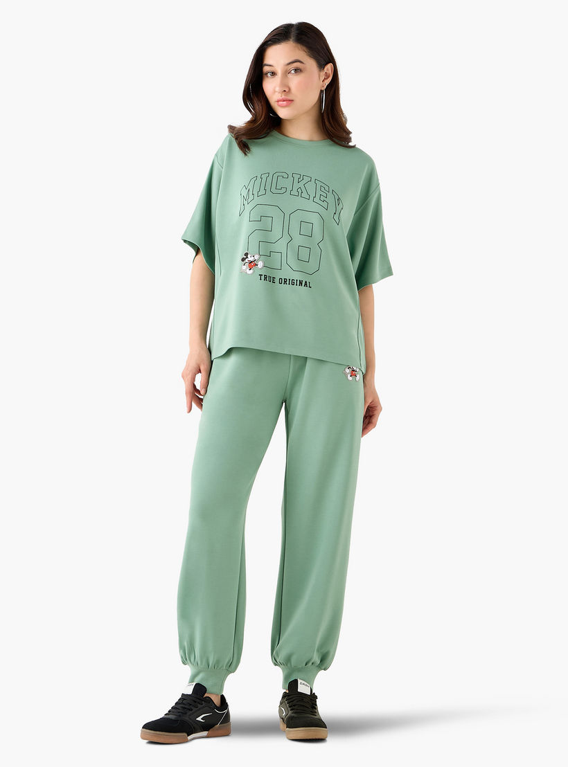 Mid-Rise Joggers with Mickey Mouse Print-women-clothing-bottoms-joggers-image-4