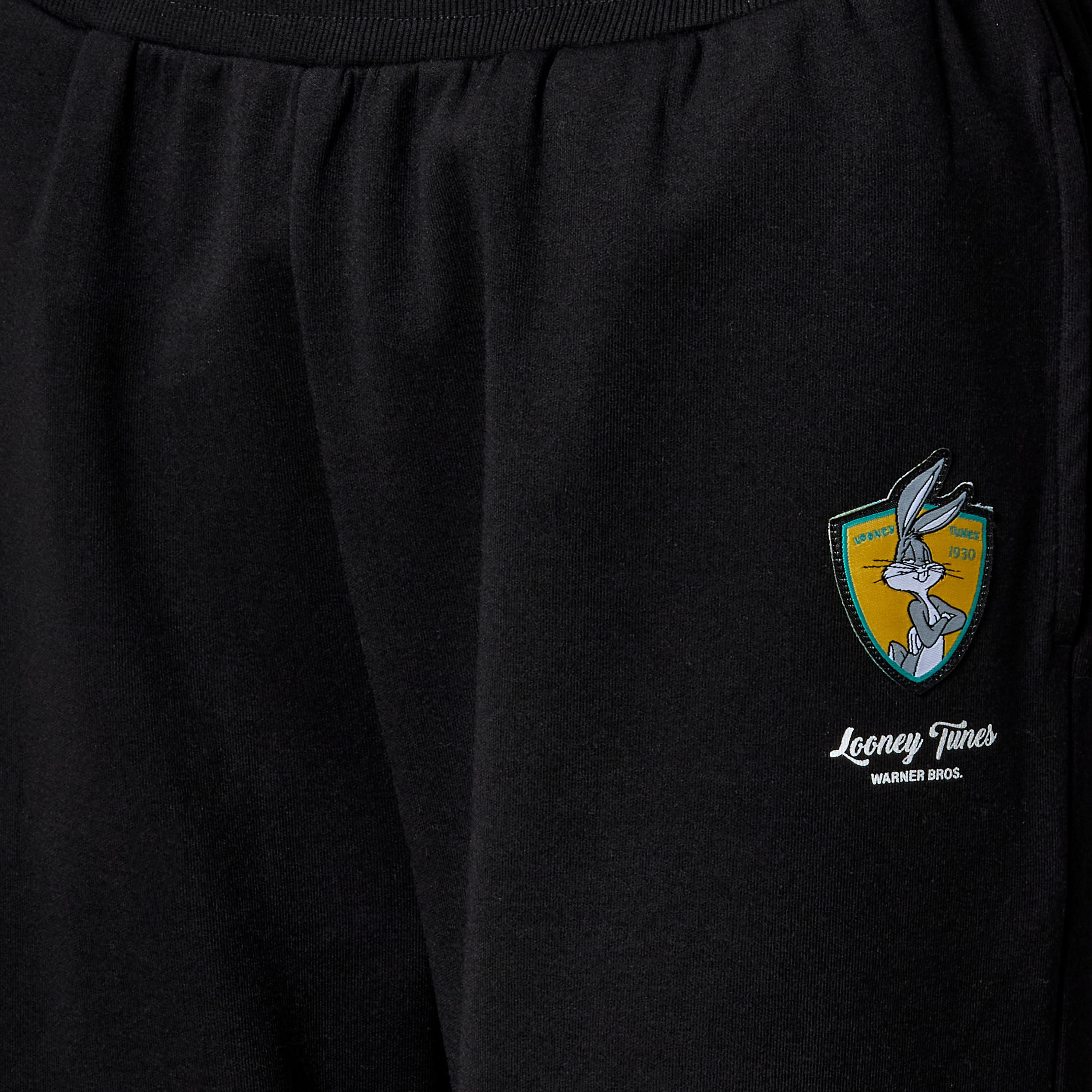 Mid-Rise Joggers with Looney Tunes Print-women-clothing-bottoms-joggers-image-2