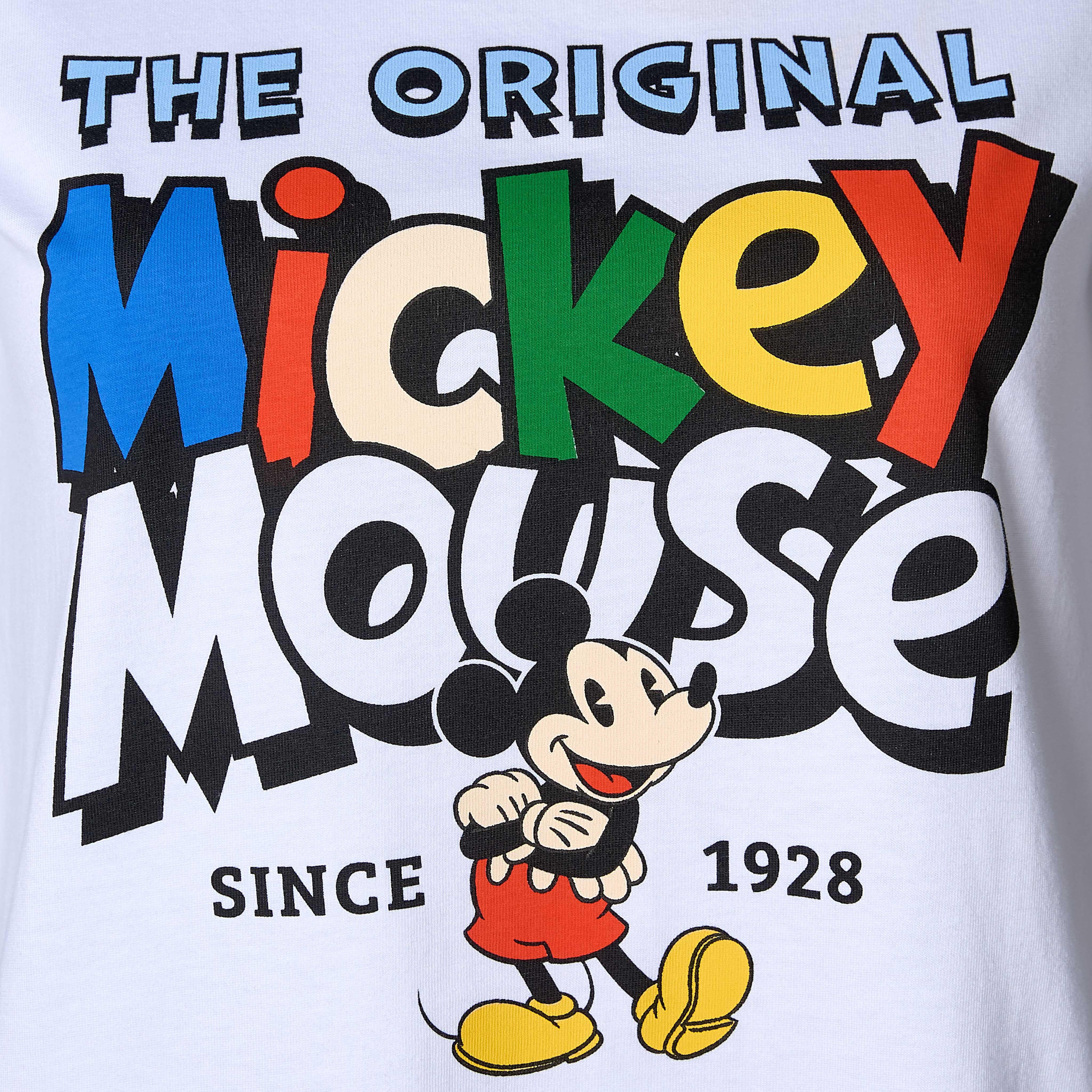 Mickey Mouse Cotton T-shirt-women-clothing-tshirts-image-2