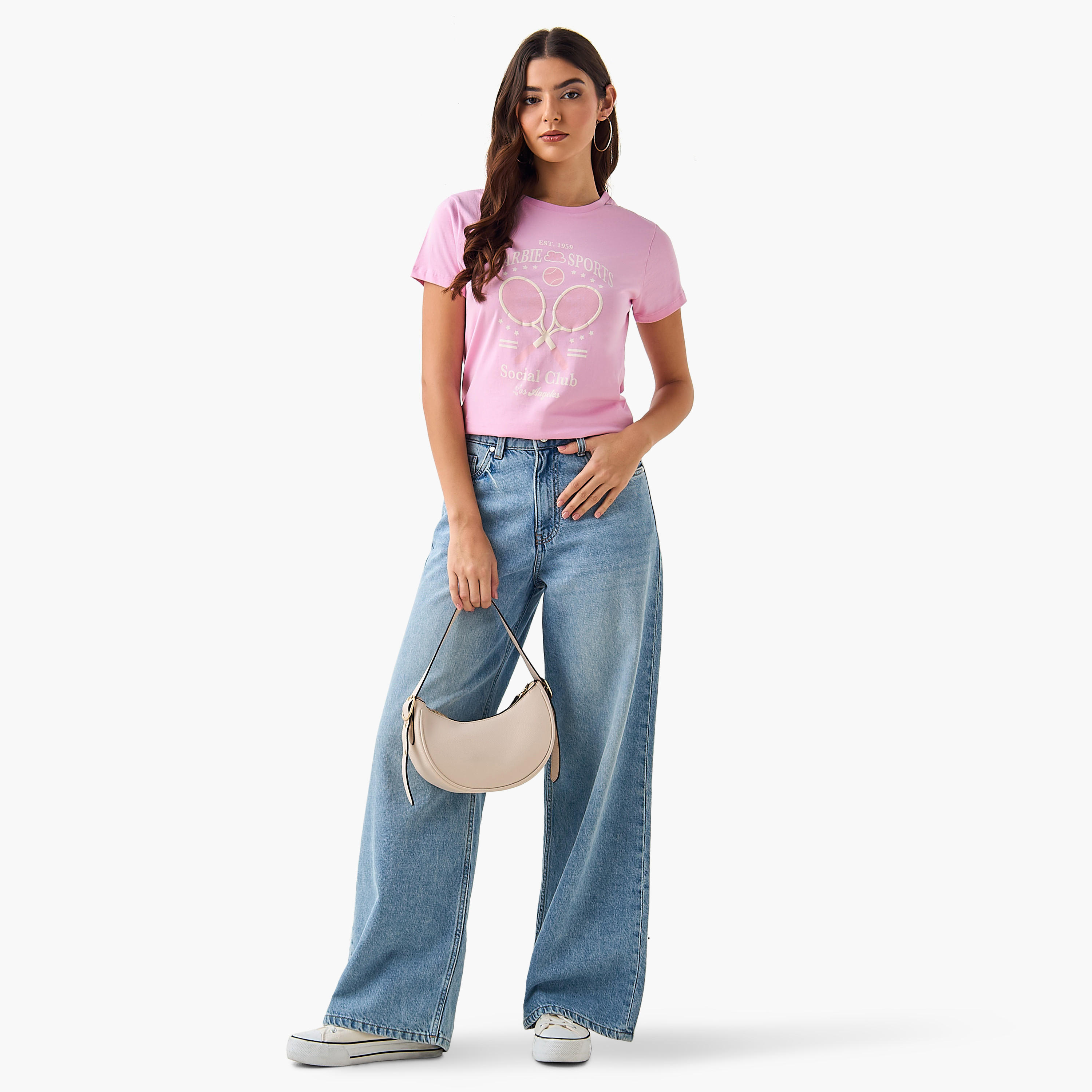 Barbie Cotton T-shirt-women-clothing-tshirts-image-3