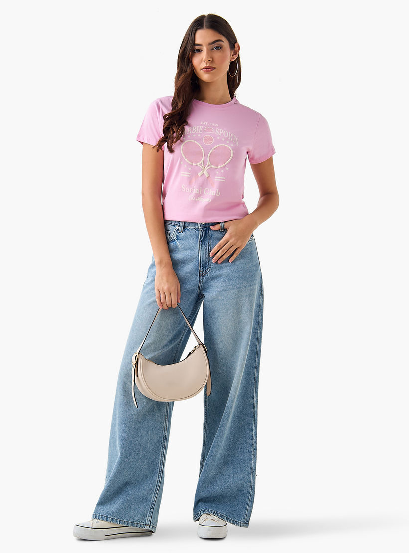 Barbie Cotton T-shirt-women-clothing-tshirts-image-3