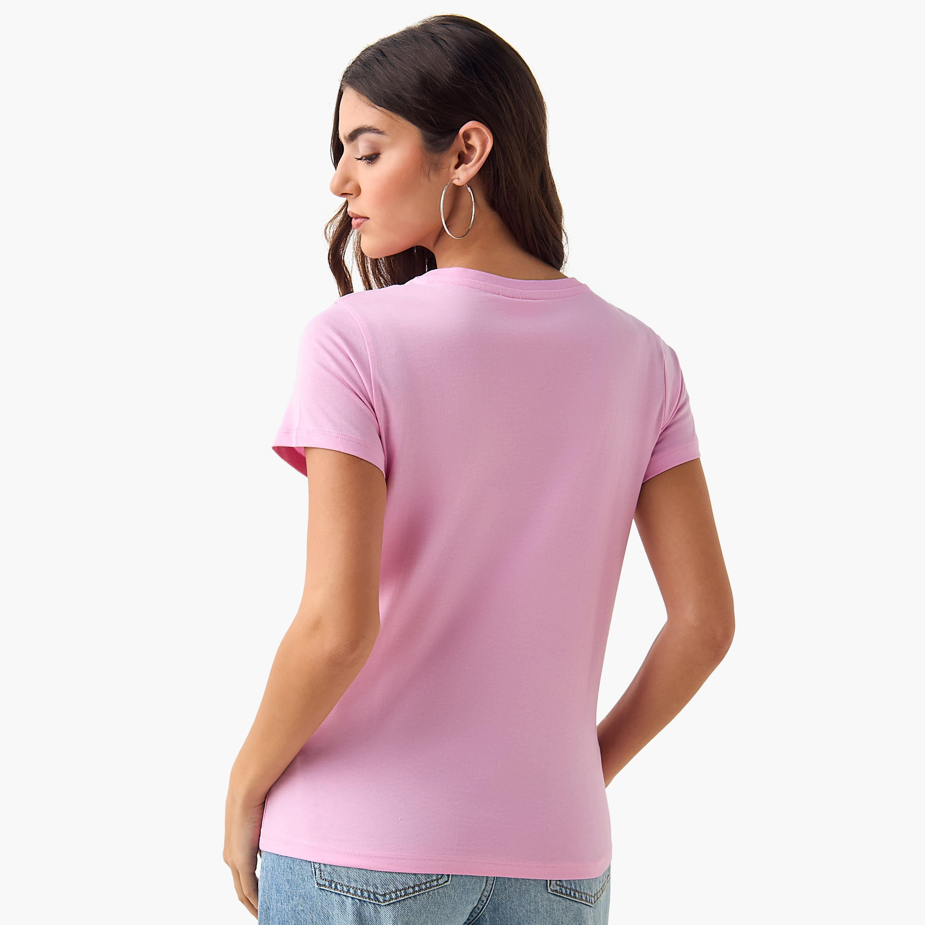 Barbie Cotton T-shirt-women-clothing-tshirts-image-4