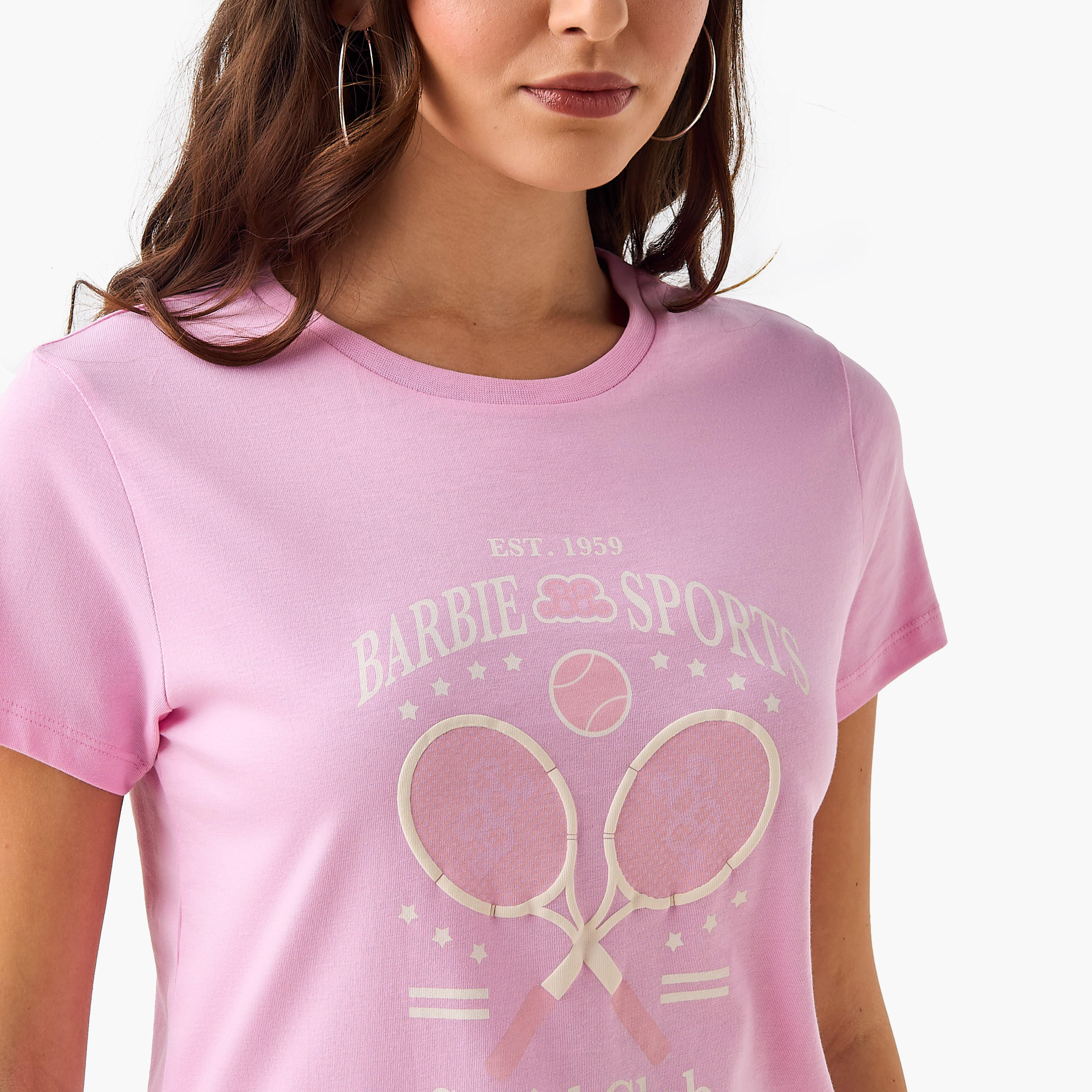 Barbie Cotton T-shirt-women-clothing-tshirts-image-5