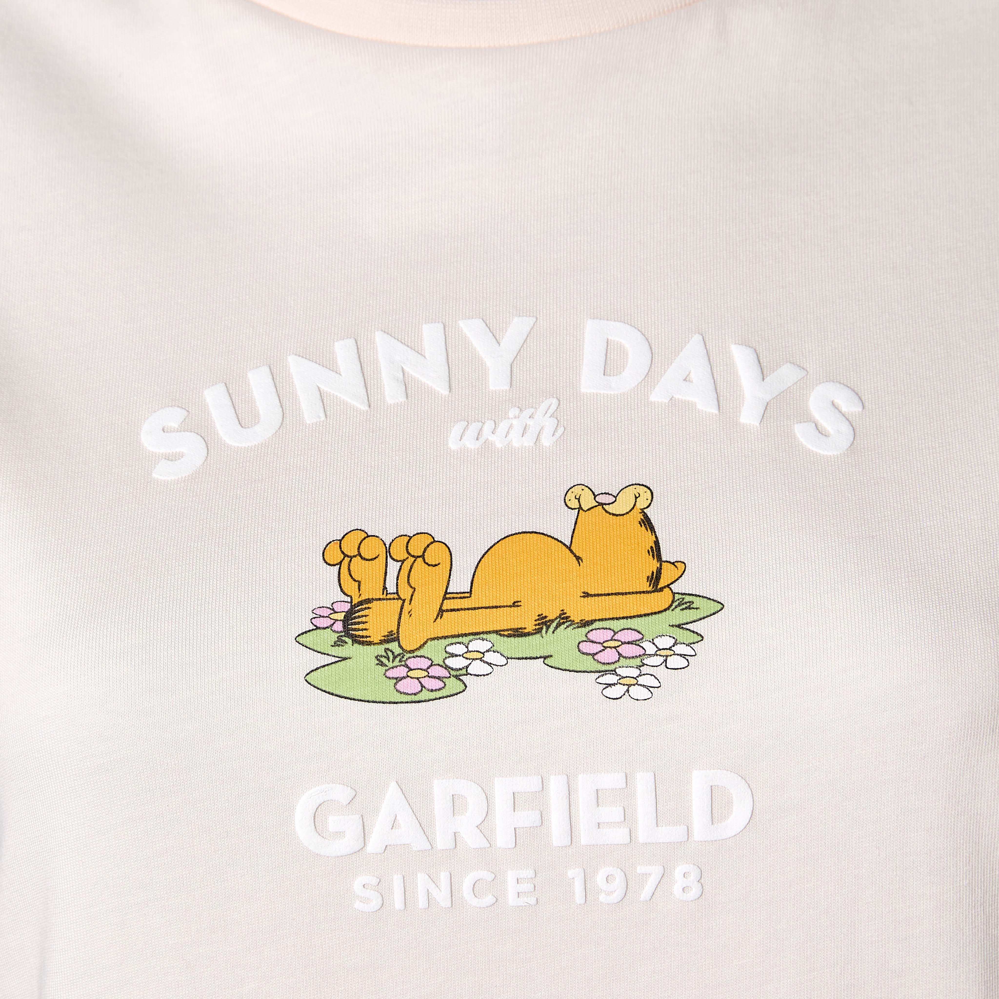 Garfield Cotton T-shirt -women-clothing-tshirts-image-2