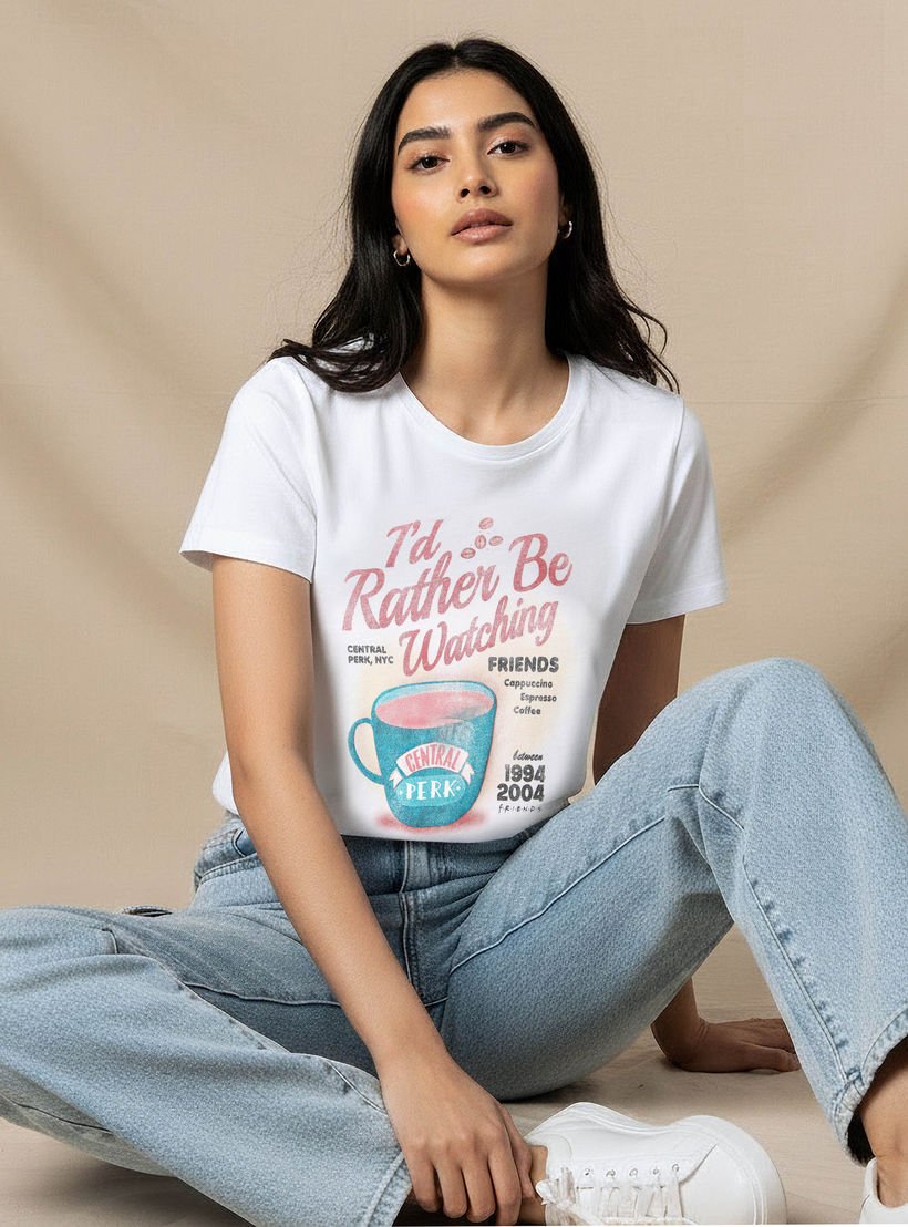 Friends Cotton T-shirt-women-clothing-tshirts-image-1