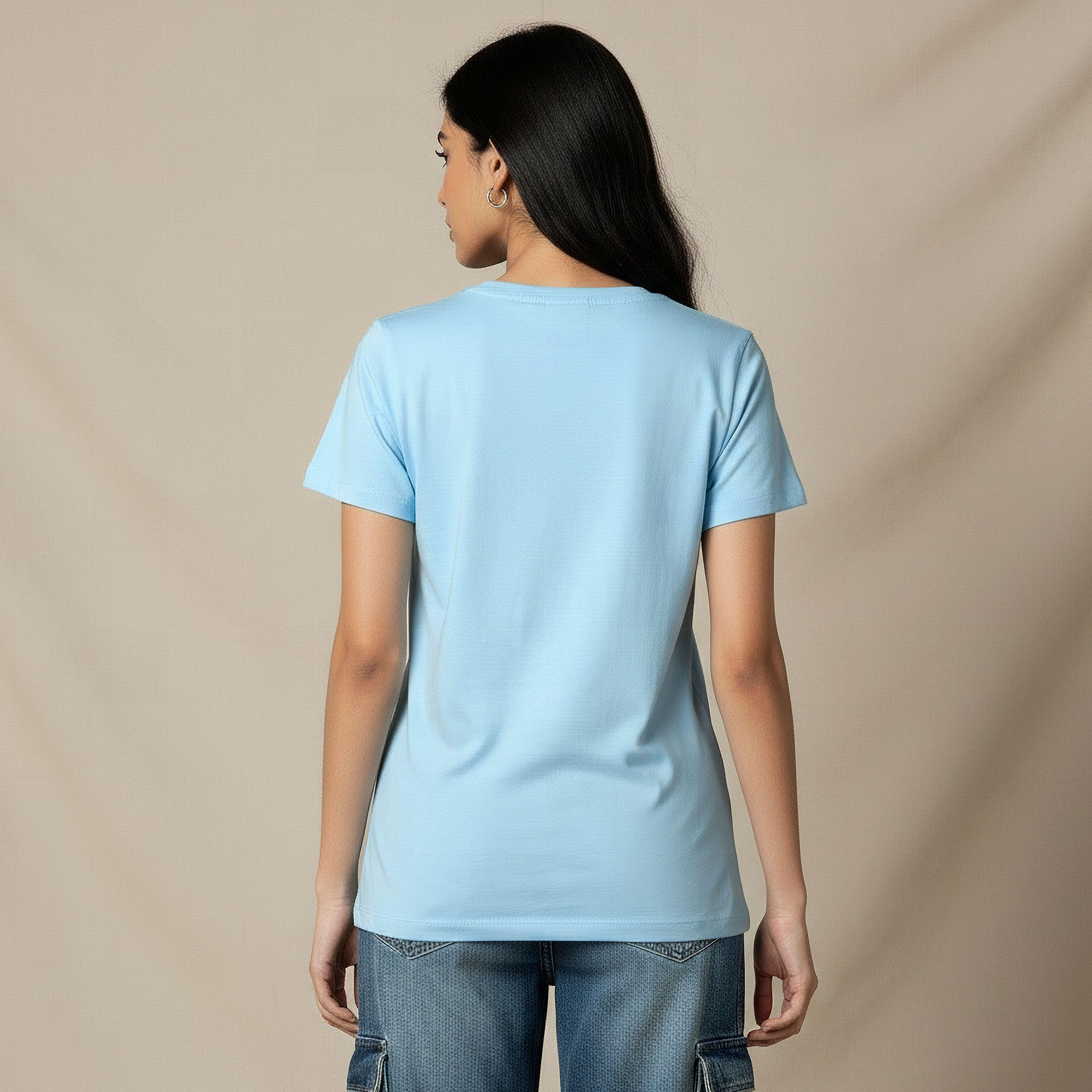 تيشيرت قطن بطبعات توم وجيري-women-clothing-tshirts-image-3
