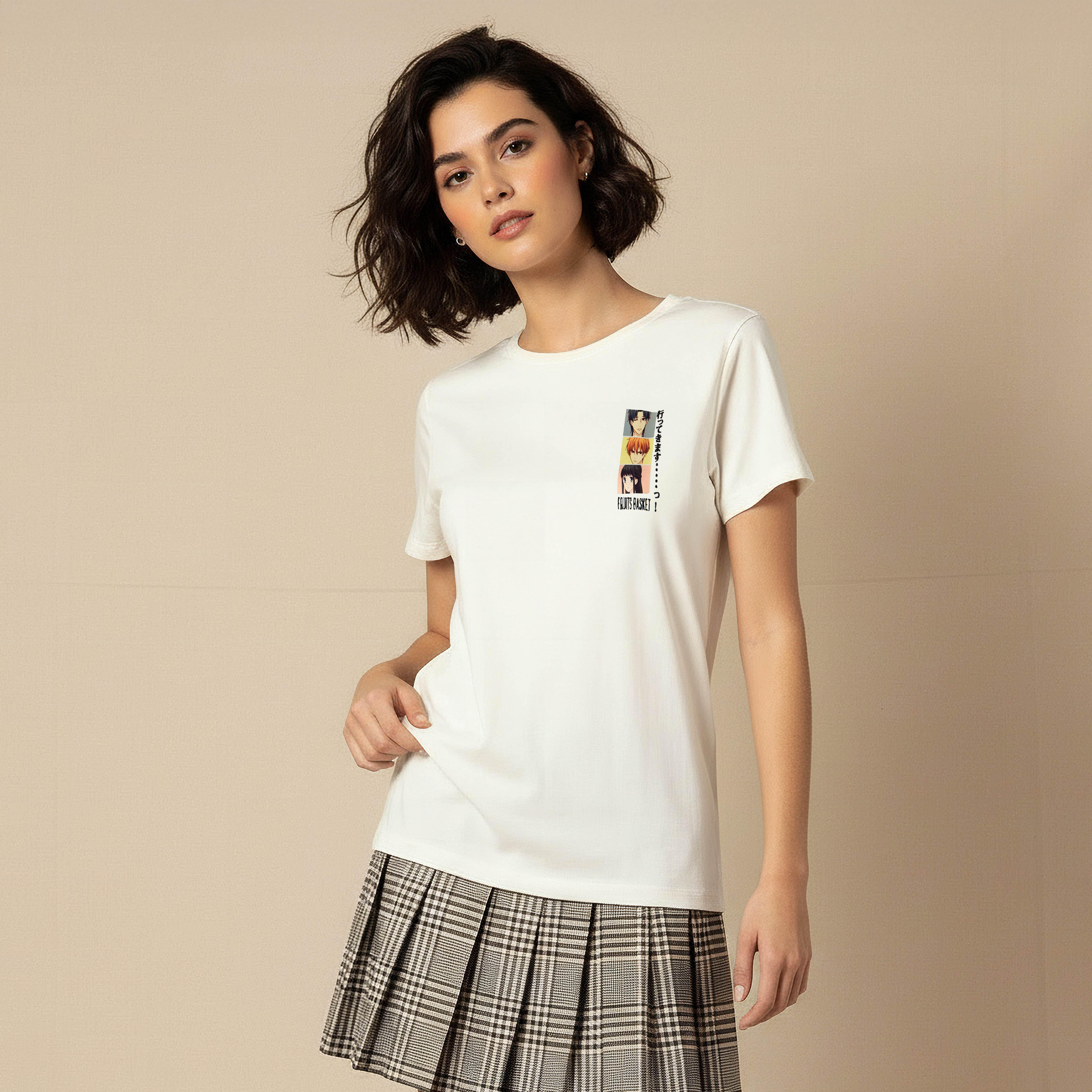 T-shirt with Fruits Basket Print-women-clothing-tshirts-image-1