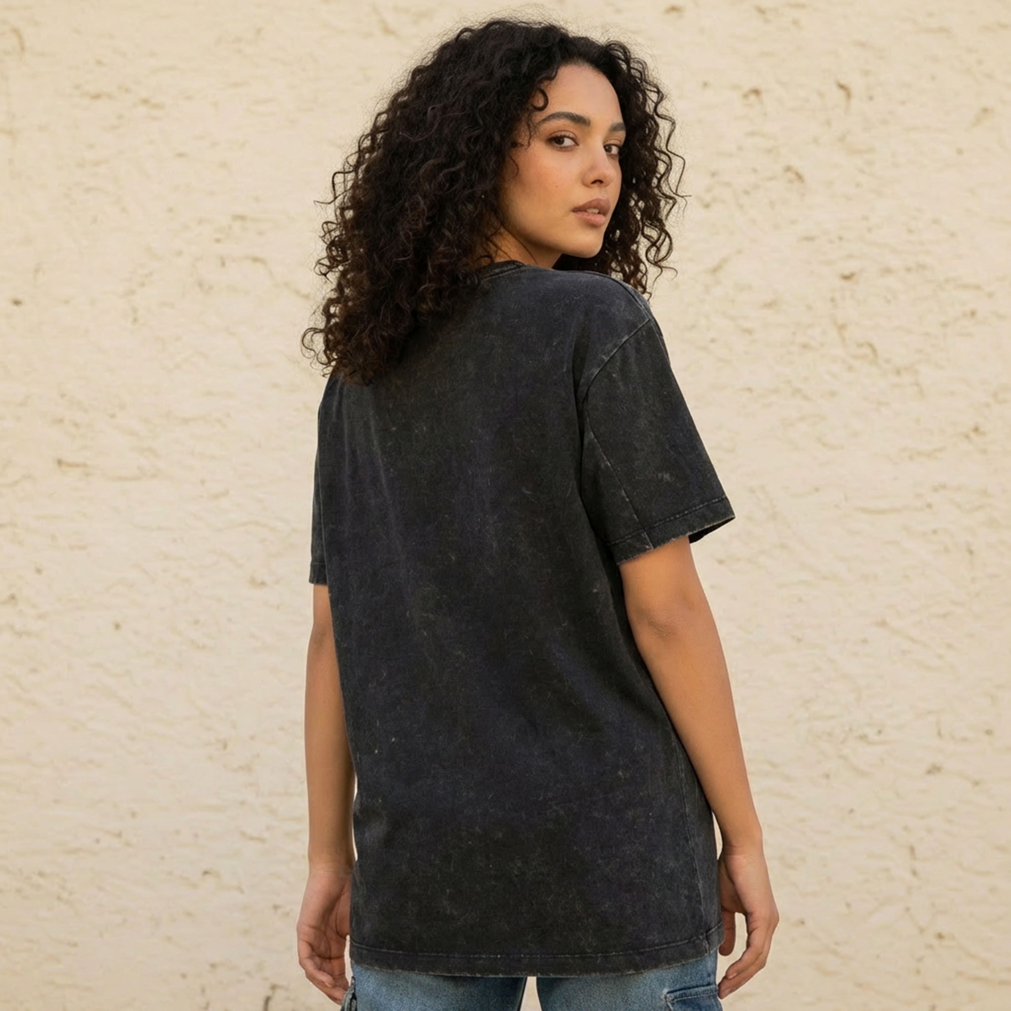Mickey Mouse Cotton T-shirt-women-clothing-tshirts-image-4