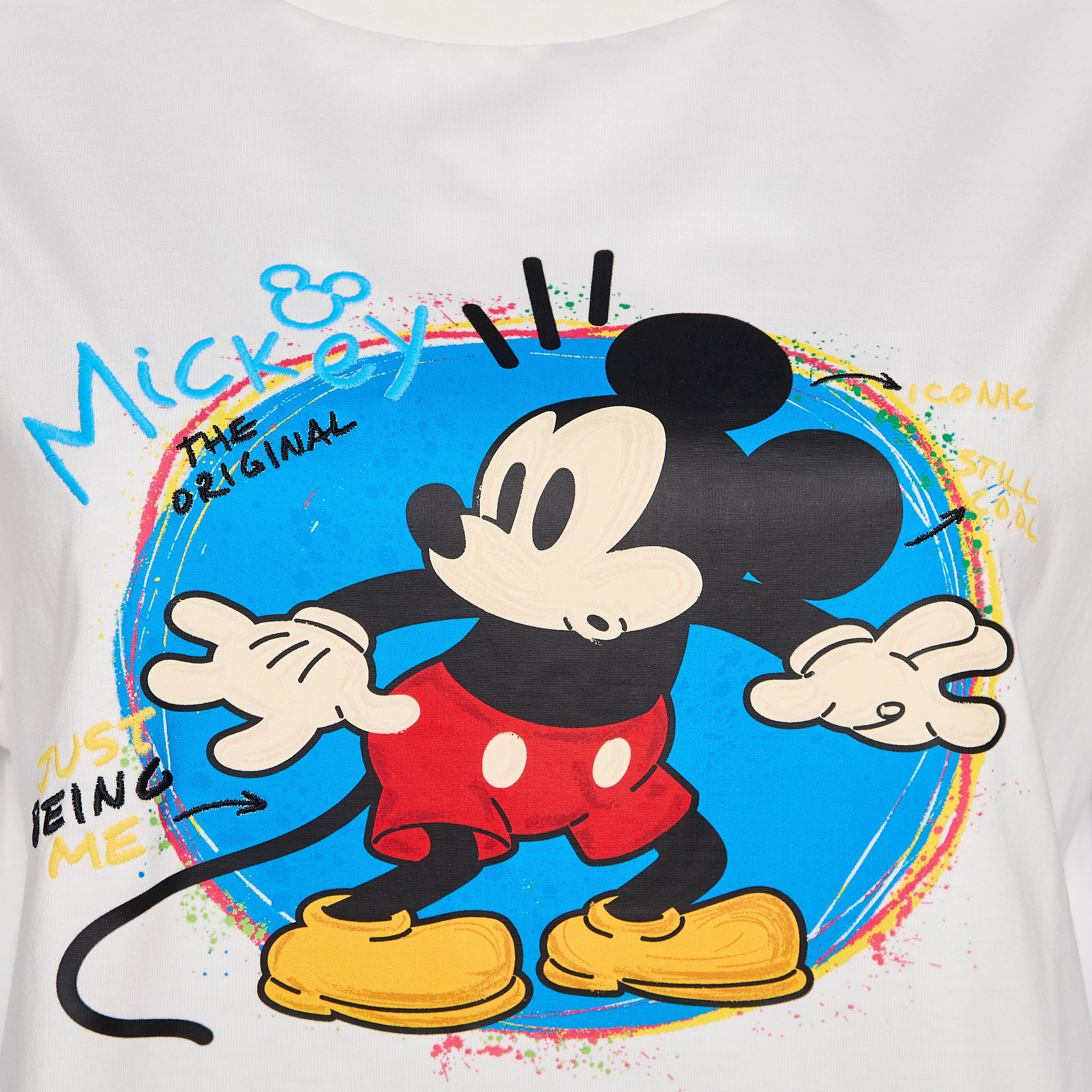 Mickey Mouse Cotton T-shirt-women-clothing-tshirts-image-2