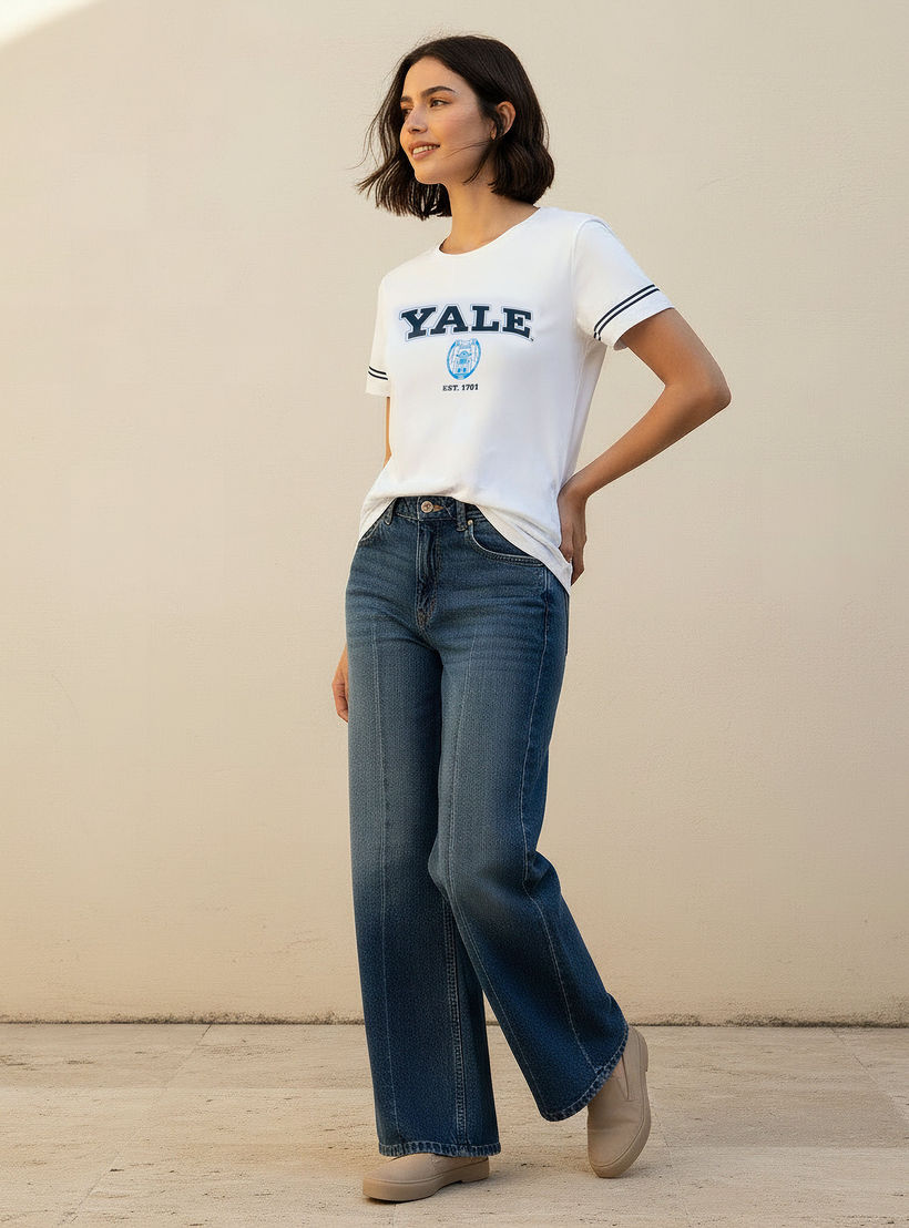 تيشيرت قطن ييل-women-clothing-tshirts-image-6