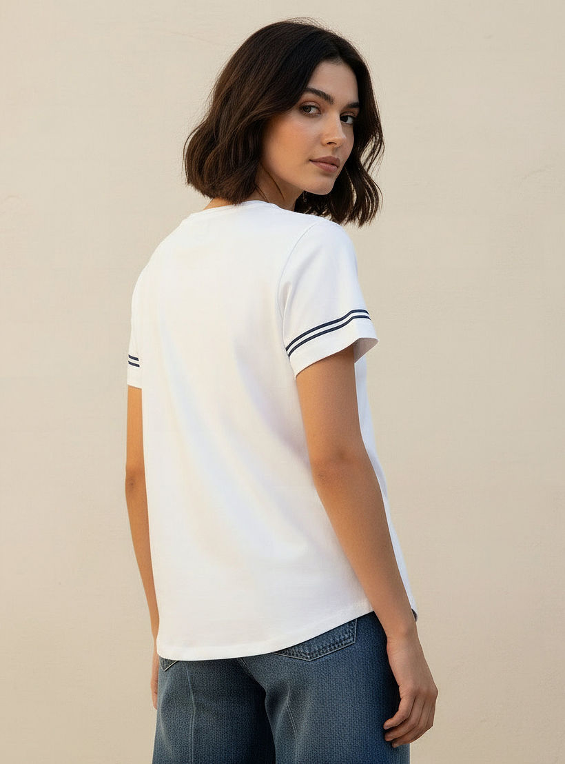 تيشيرت قطن ييل-women-clothing-tshirts-image-5