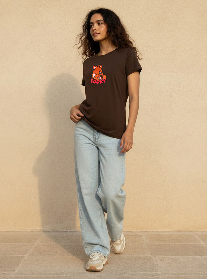 Pookie Cotton T-shirt-women-clothing-tshirts-image-3