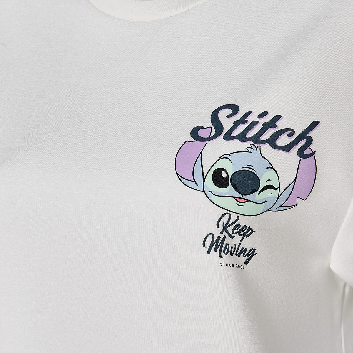 Stitch Loose Fit Cotton T-shirt-women-clothing-tshirts-image-2