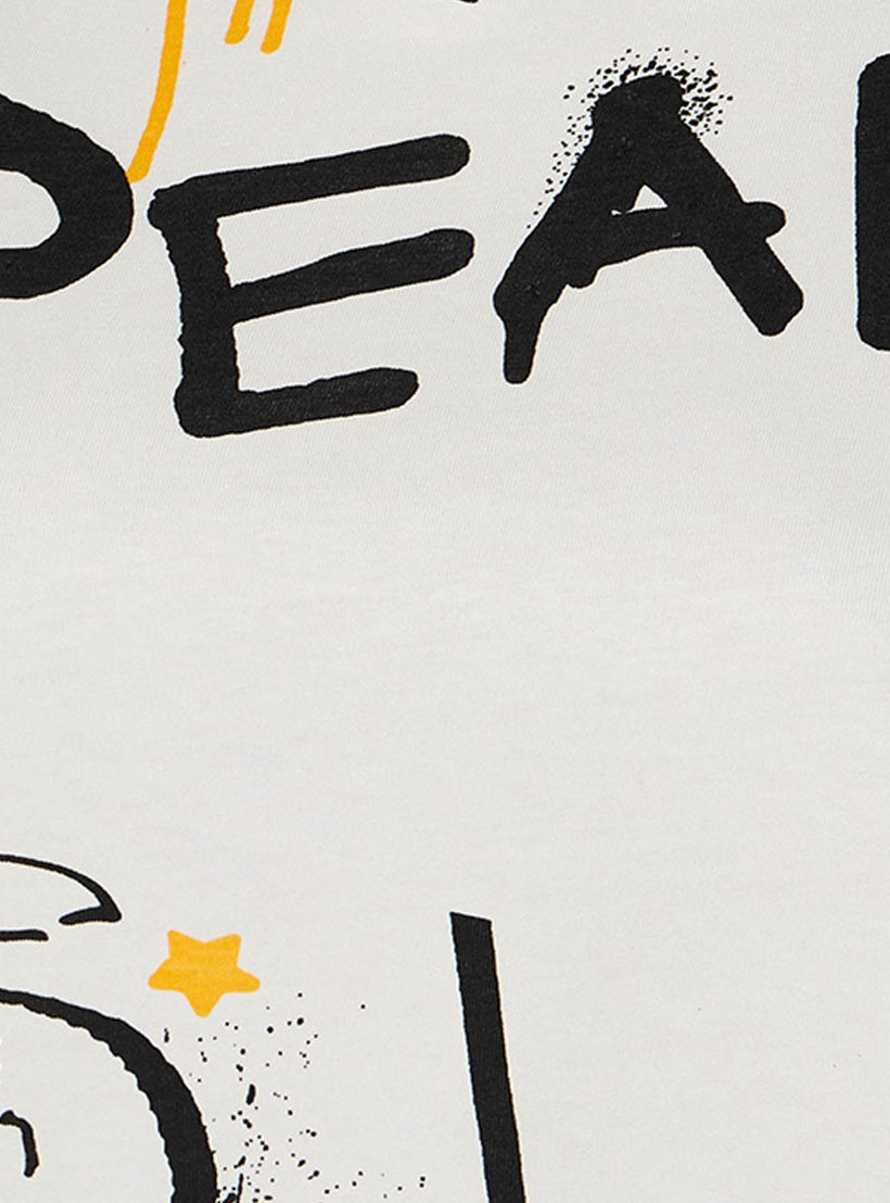 Peanuts Boxy Cotton T-shirt-women-clothing-tshirts-image-2