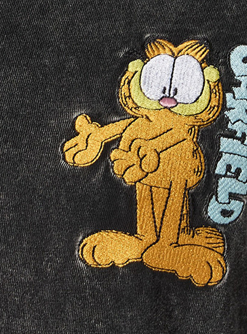 Garfield Cotton T-shirt-women-clothing-tshirts-image-2