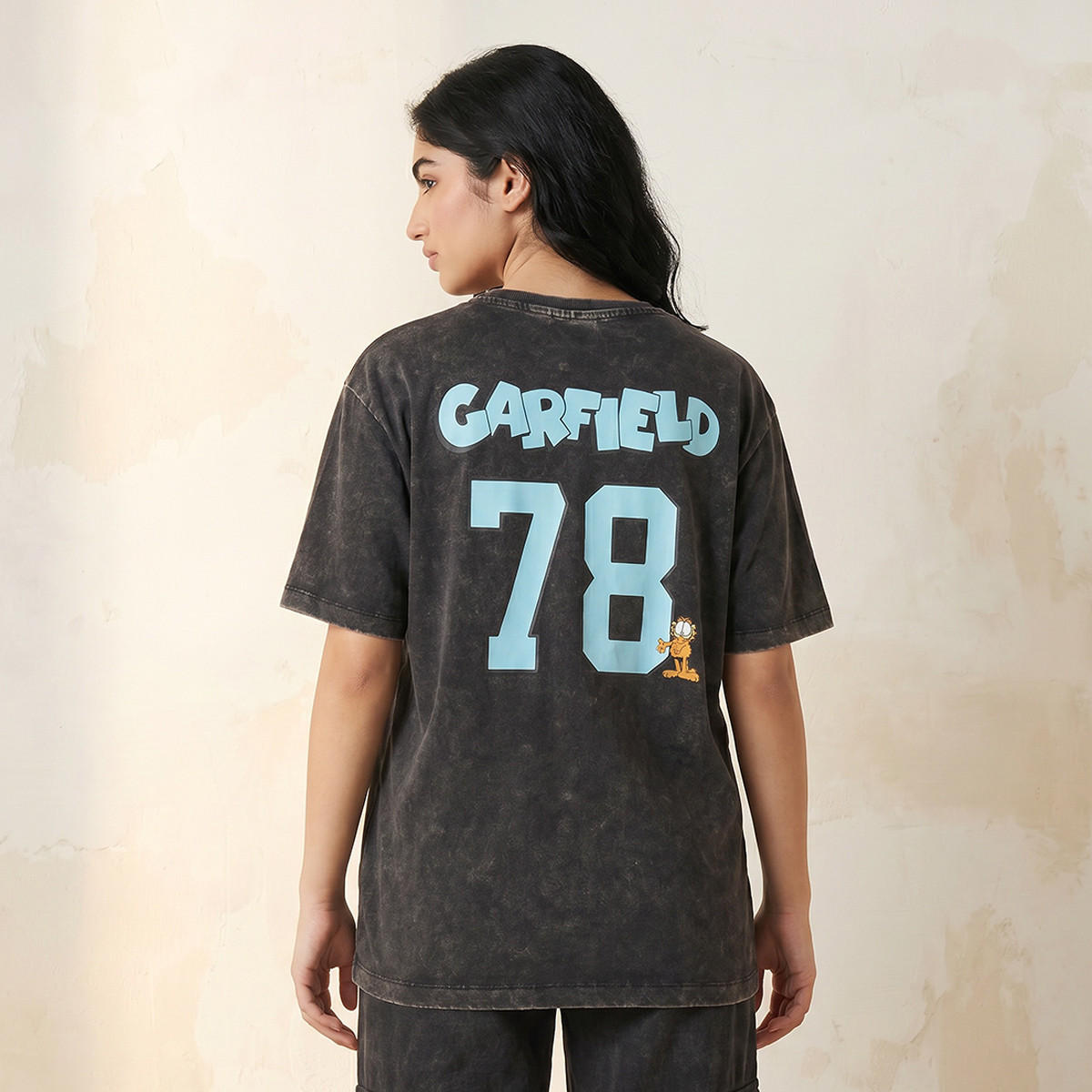 Garfield Cotton T-shirt-women-clothing-tshirts-image-4