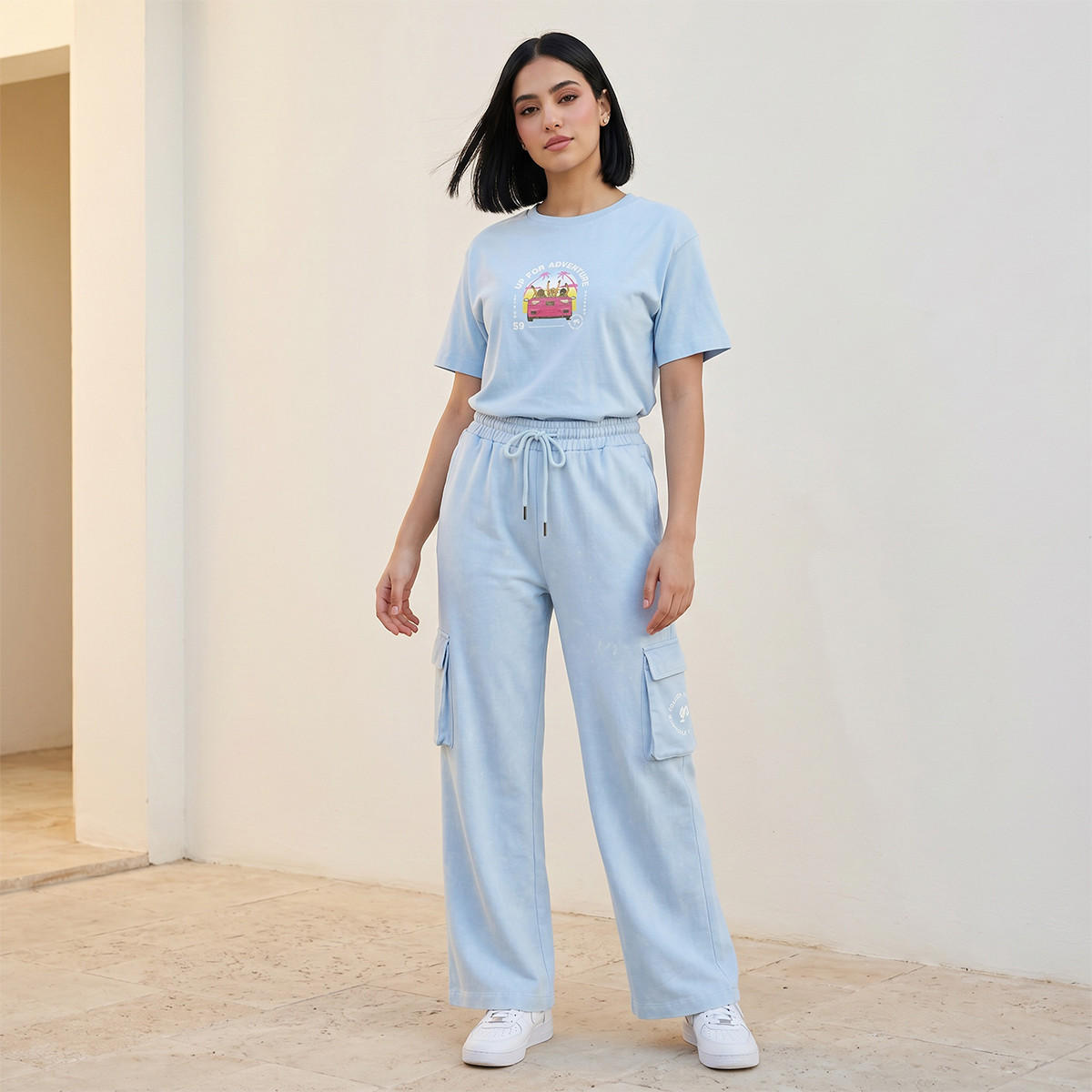 Barbie Mid-Rise Cotton Cargo Pants-women-clothing-bottoms-joggers-image-3