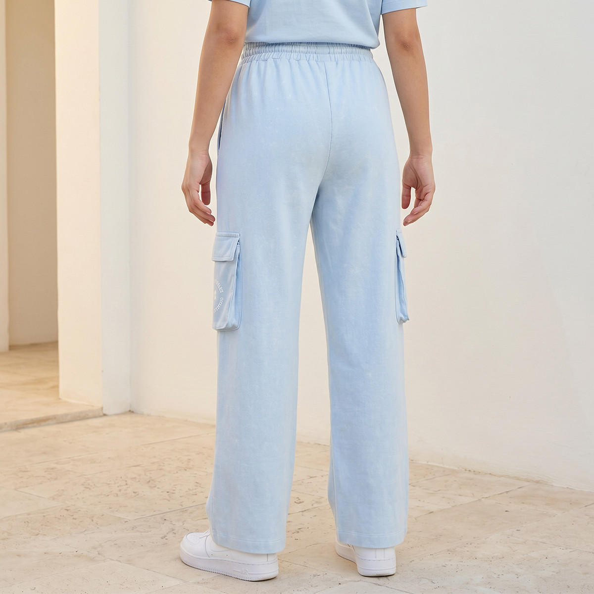 Barbie Mid-Rise Cotton Cargo Pants-women-clothing-bottoms-joggers-image-4