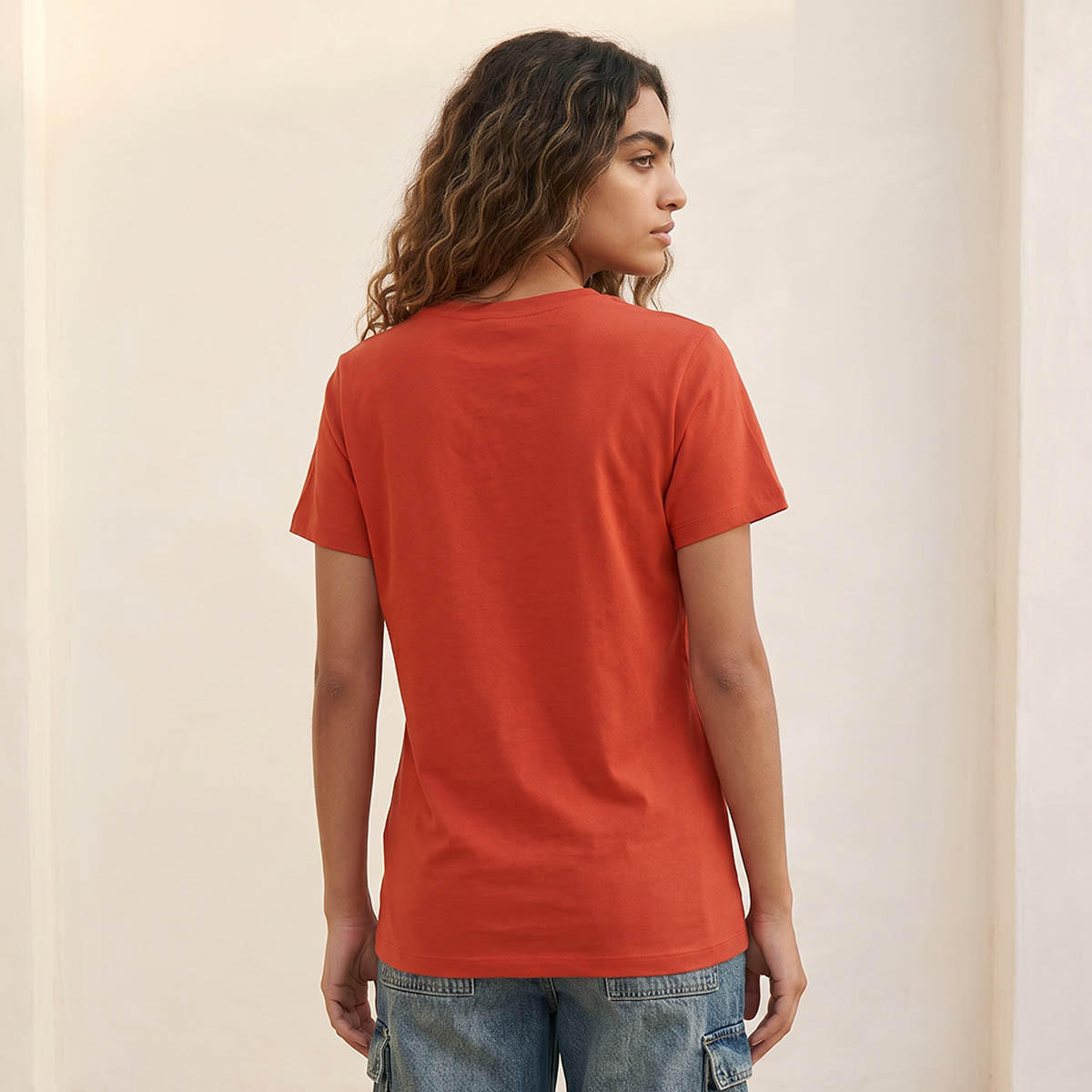 Harvard Cotton T-shirt with Crew Neck-women-clothing-tshirts-image-4