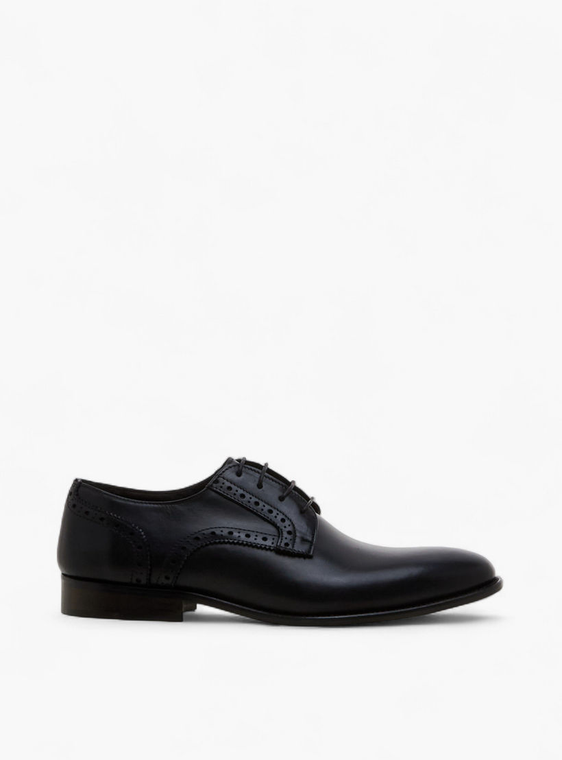 Duchini Men Lace-Up Leather Derby Shoes-men-shoes-formalshoes-image-3