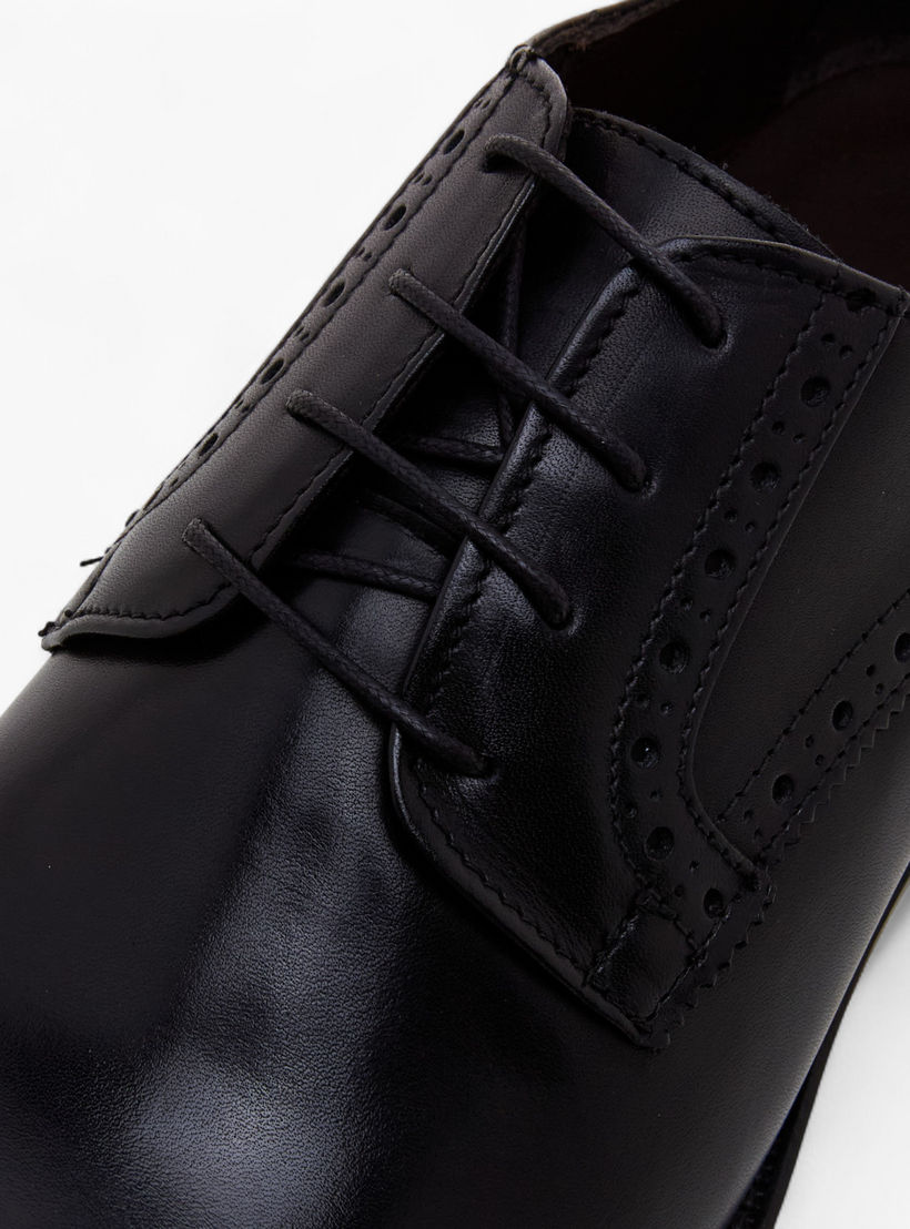 Duchini Men Lace-Up Leather Derby Shoes-men-shoes-formalshoes-image-4