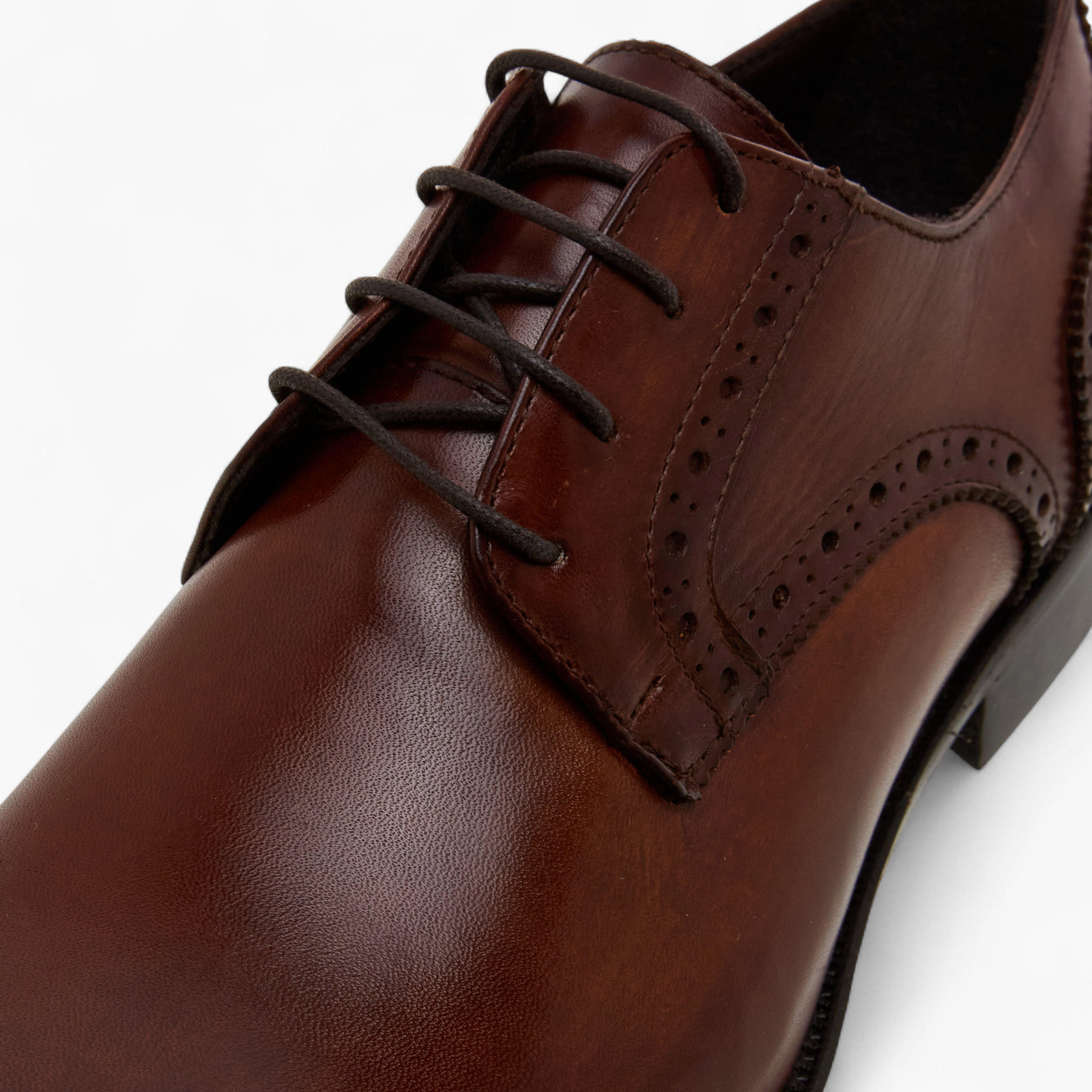Duchini Men Lace-Up Leather Derby Shoes-men-shoes-formalshoes-image-4