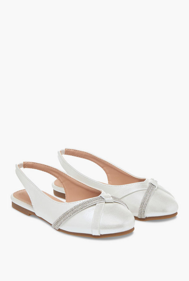 Flora Bella Embellished Slingback Shoes-girls-shoes-ballerinas-image-1