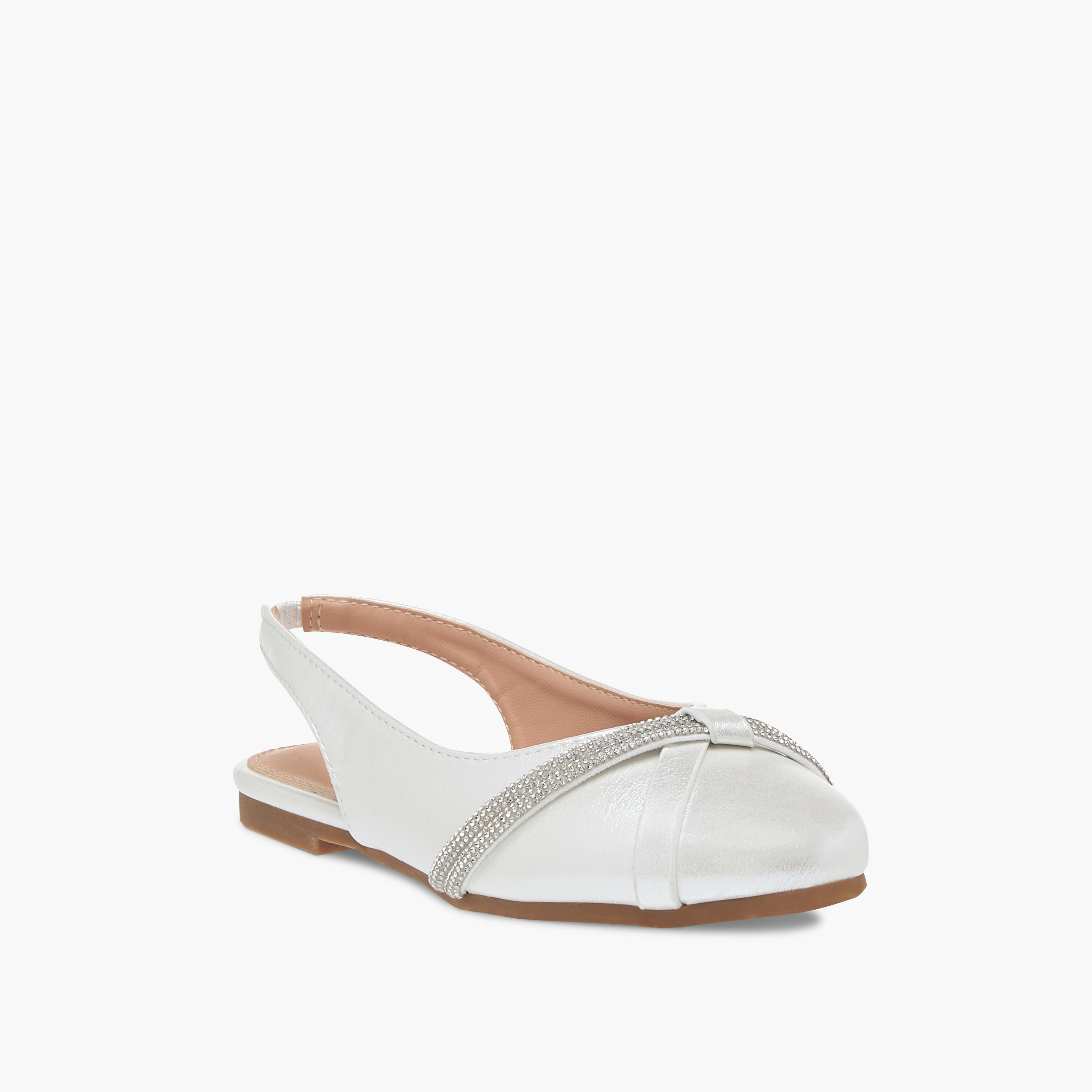 Flora Bella Embellished Slingback Shoes-girls-shoes-ballerinas-image-2