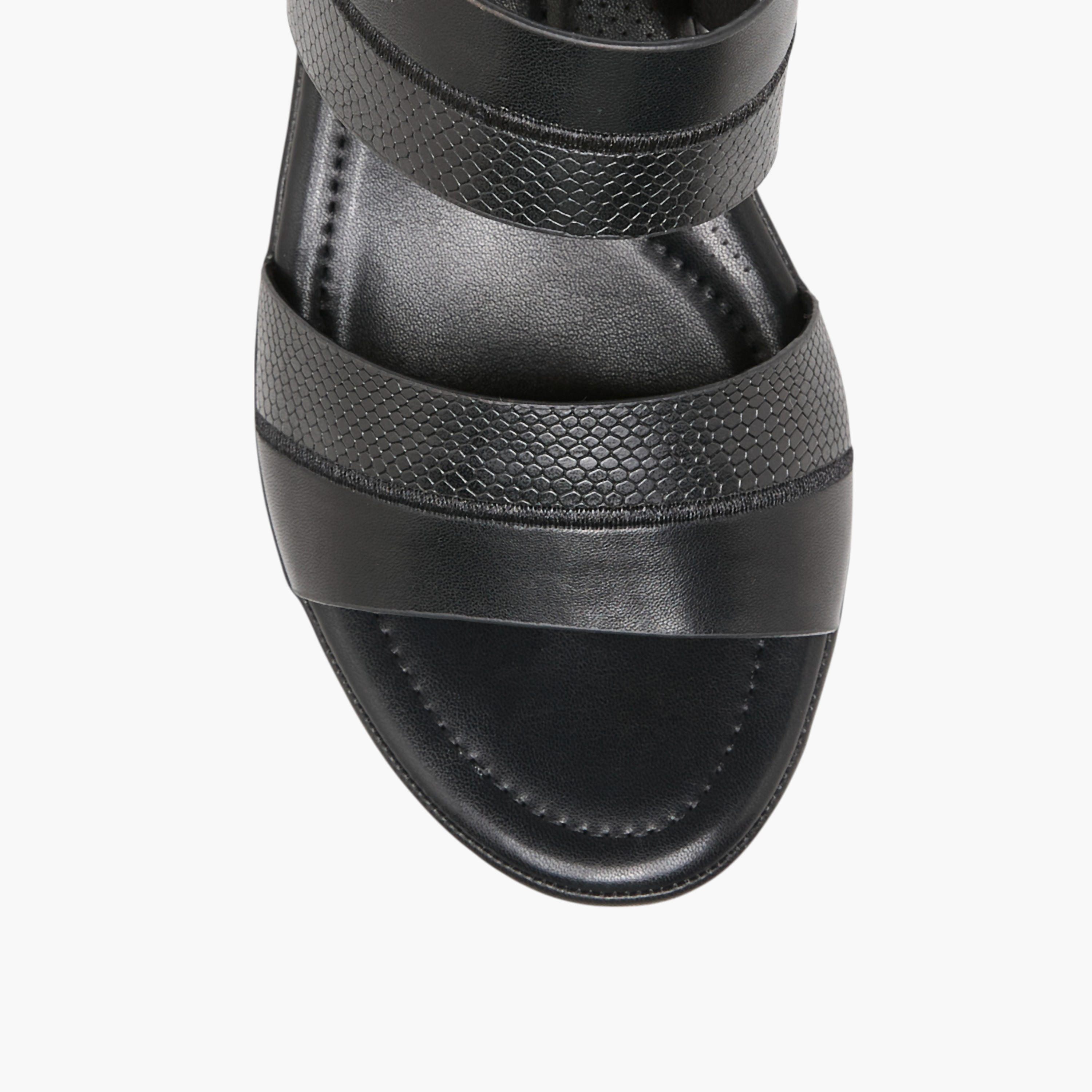 Flora Bella Textured Slip-On Sandals with Block Heels-women-shoes-sandals-heeled-image-4