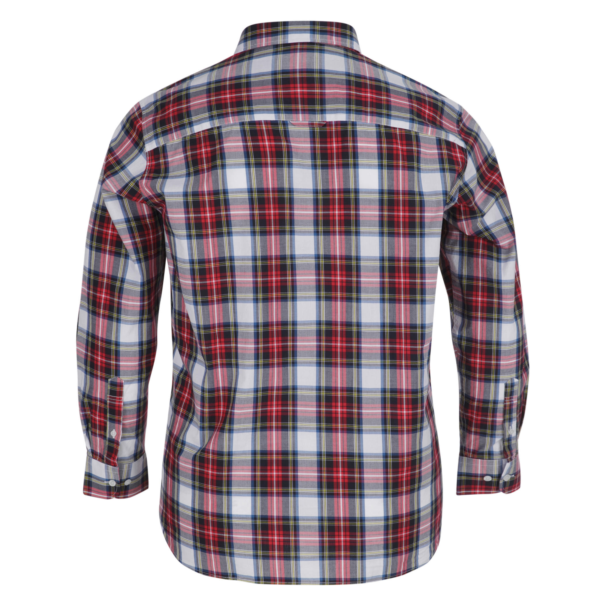Checked Long-sleeved Shirt-men-clothing-shirts-image-2