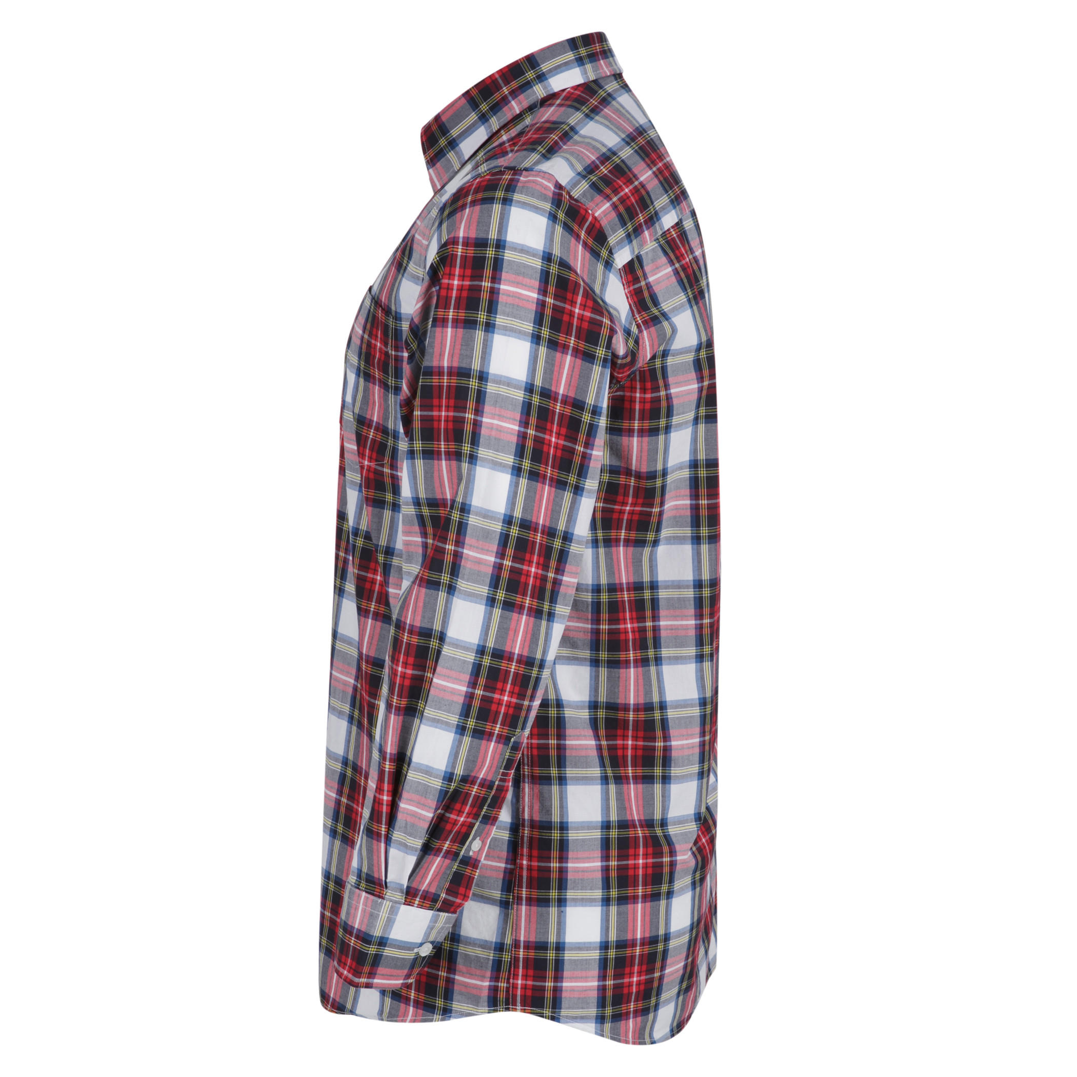 Checked Long-sleeved Shirt-men-clothing-shirts-image-3