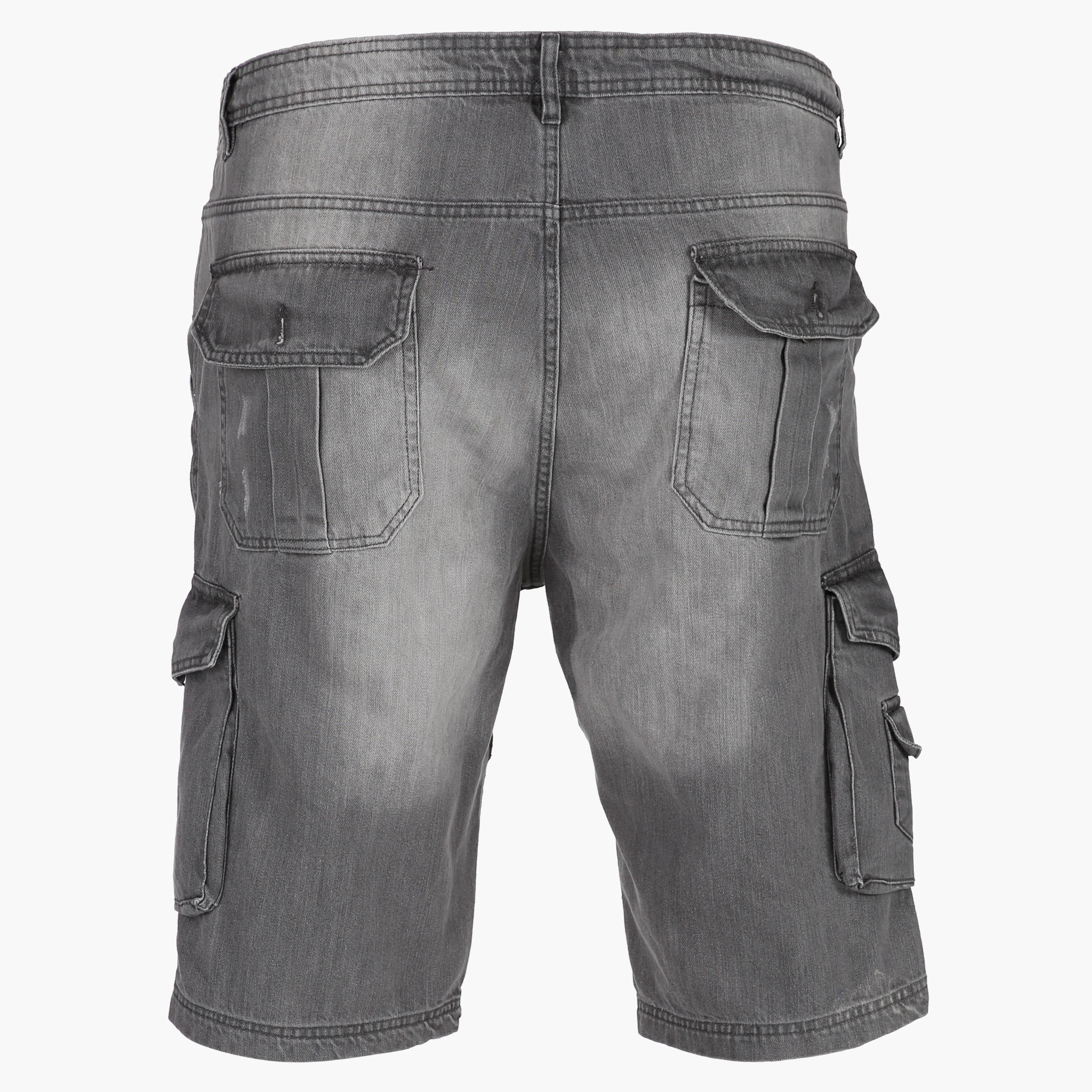 Washed Out Denim Shorts-men-clothing-bottoms-shorts-image-2