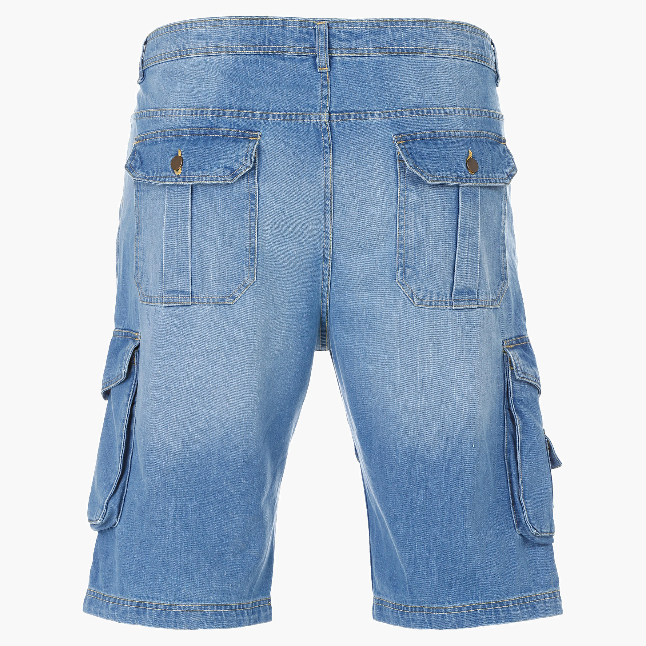 Plus Size Denim Shorts-men-clothing-bottoms-shorts-image-2