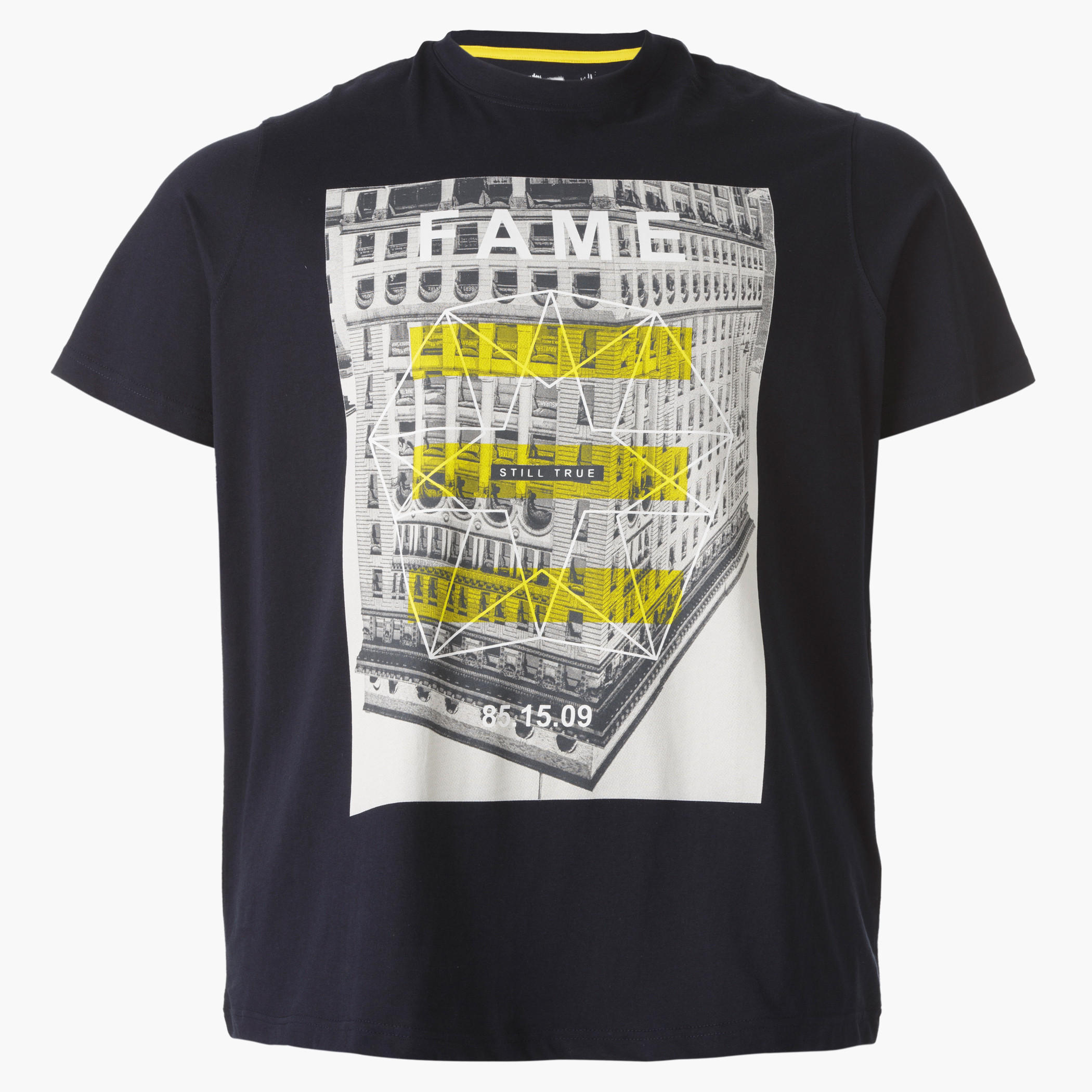Plus Size Printed Cotton T-Shirt with Crew Neck and Short Sleeves-men-clothing-tshirtsandpolos-tshirts-image-1