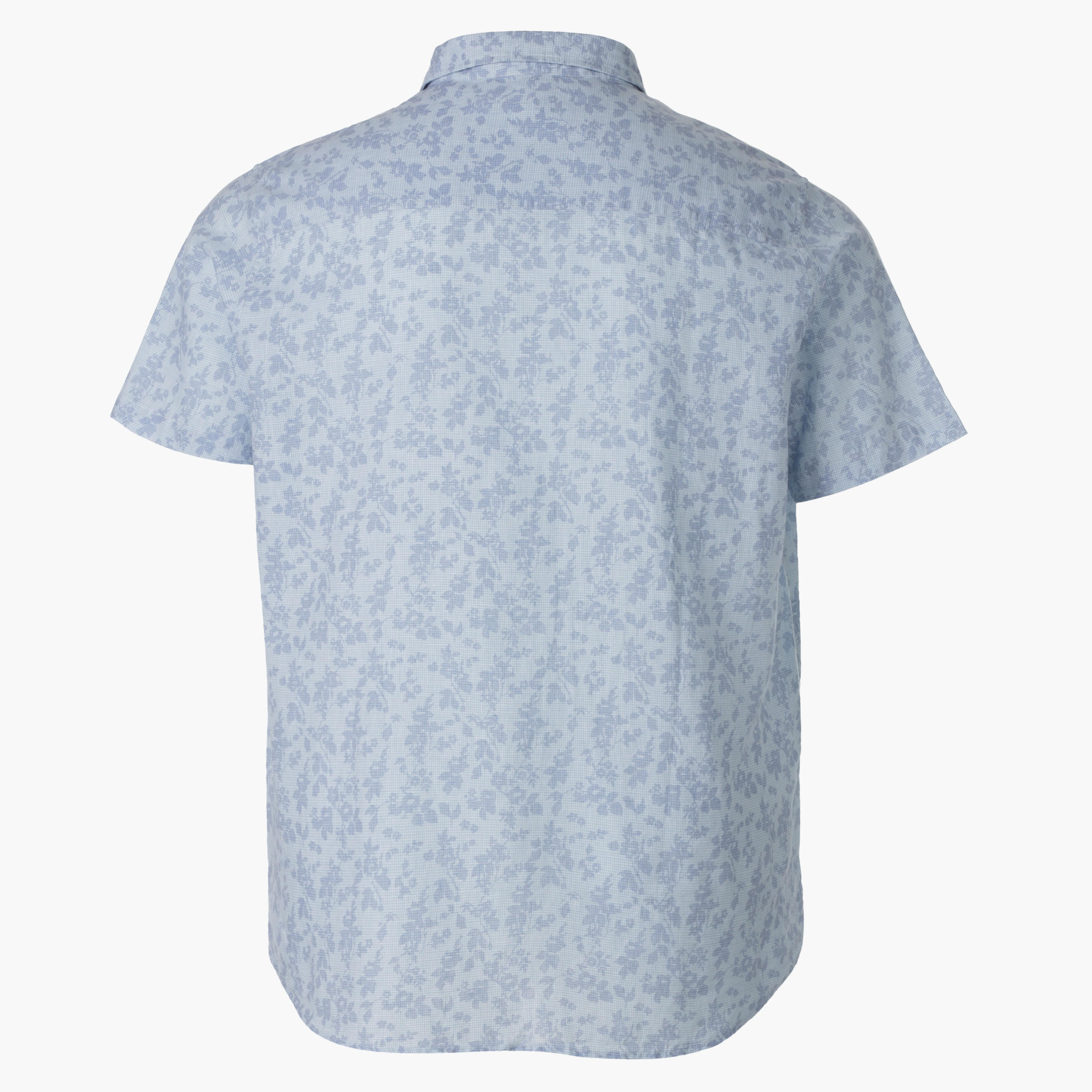 Plus Size Casual Printed Shirt with Short Sleeves-men-clothing-shirts-image-2