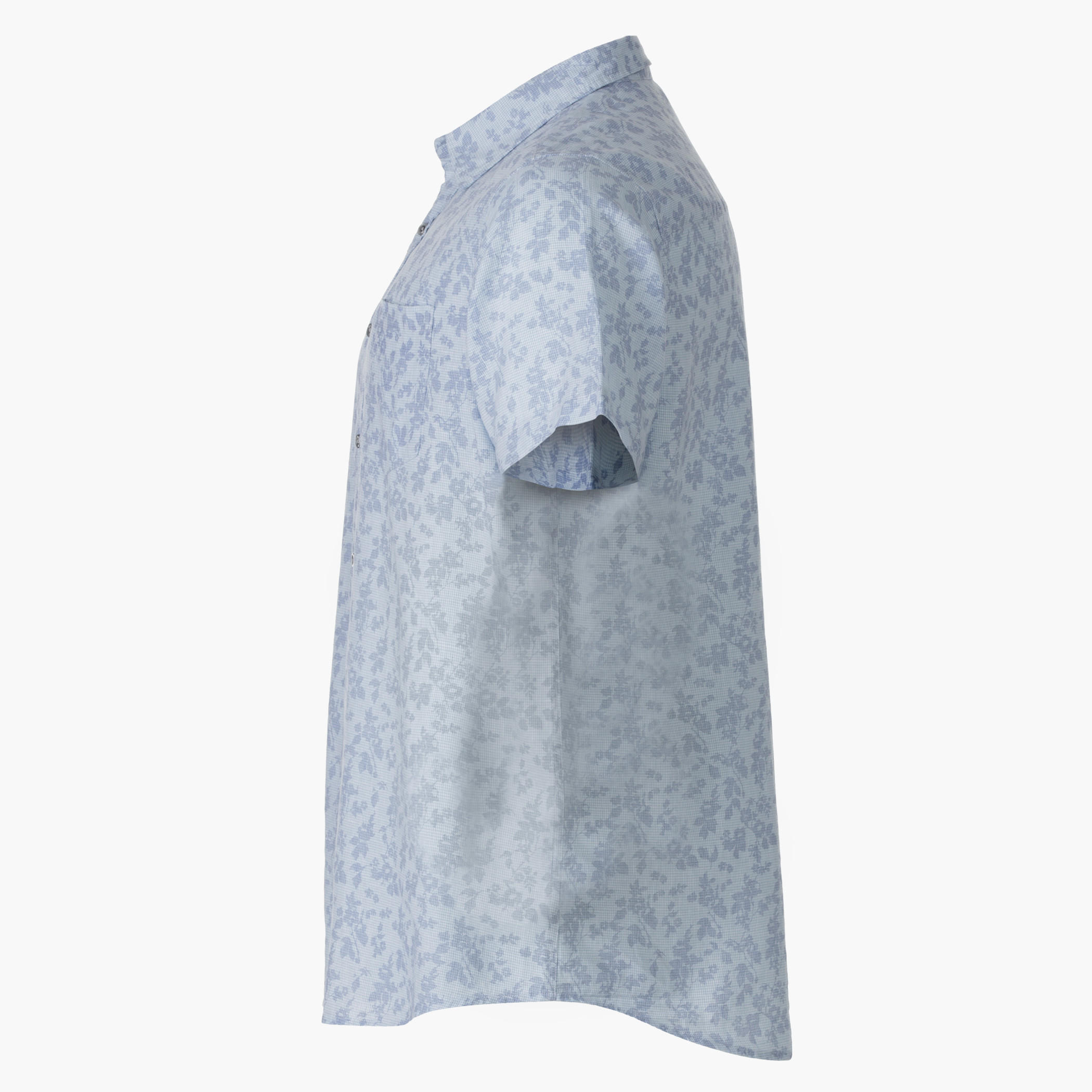 Plus Size Casual Printed Shirt with Short Sleeves-men-clothing-shirts-image-3