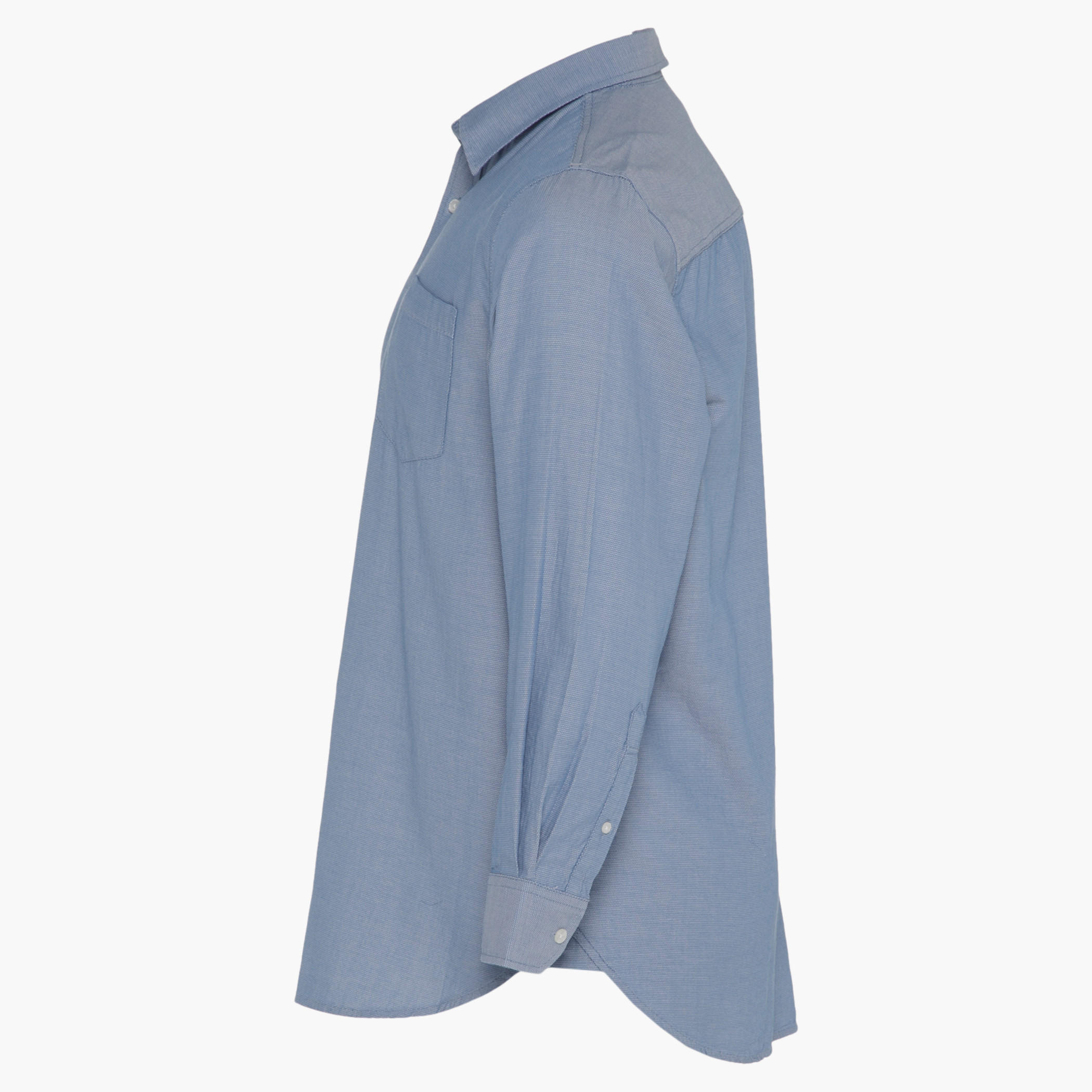 Plus Size Cotton Casual Shirt with Long Sleeves-men-clothing-shirts-image-3